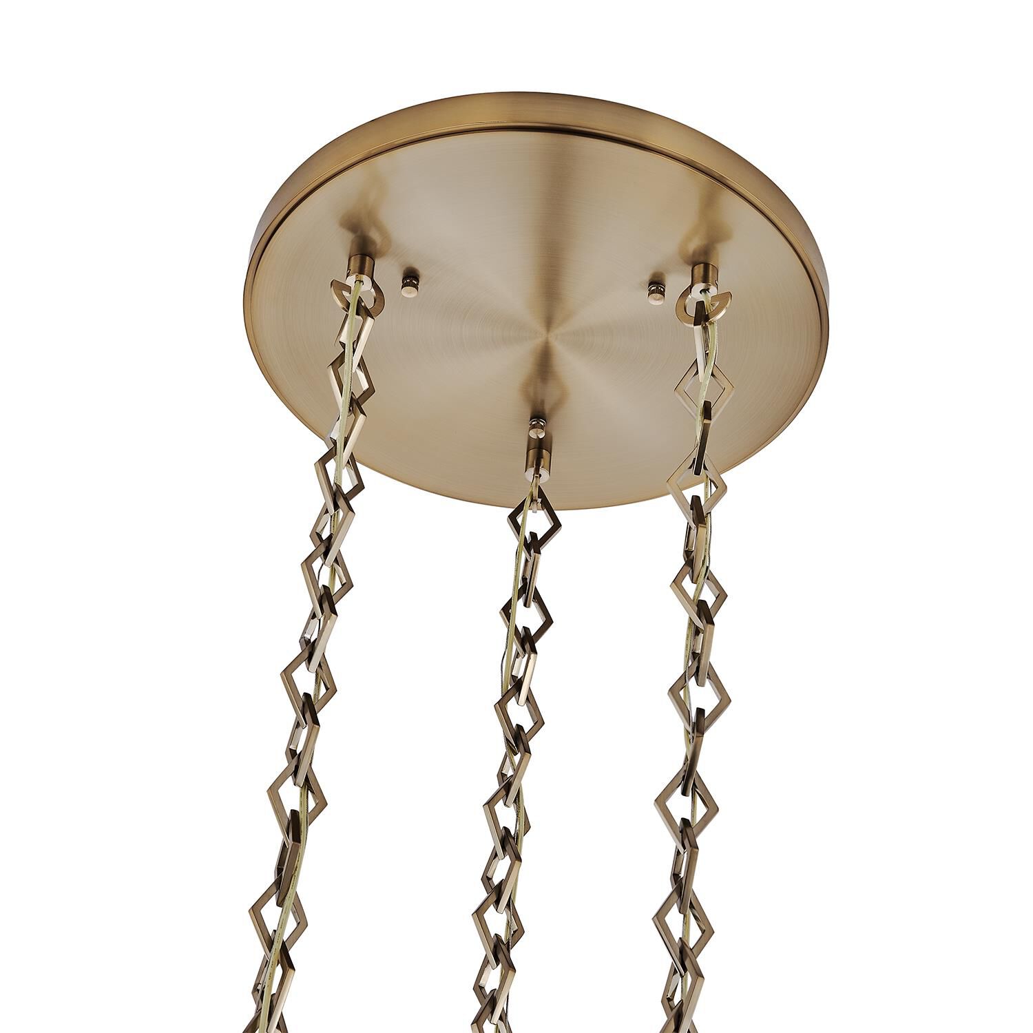 Bolsa 21 Inch Multi Light Pendant by Kalco Lighting