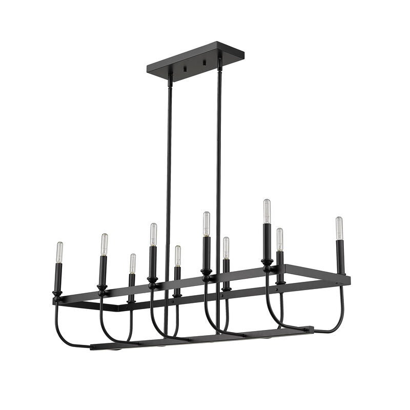 Beckett 40 Inch 10 Light Linear Suspension Light by Acclaim Lighting