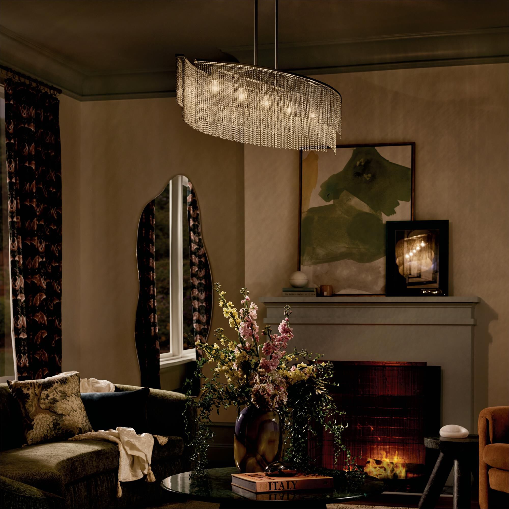 Shown in Champagne Bronze finish