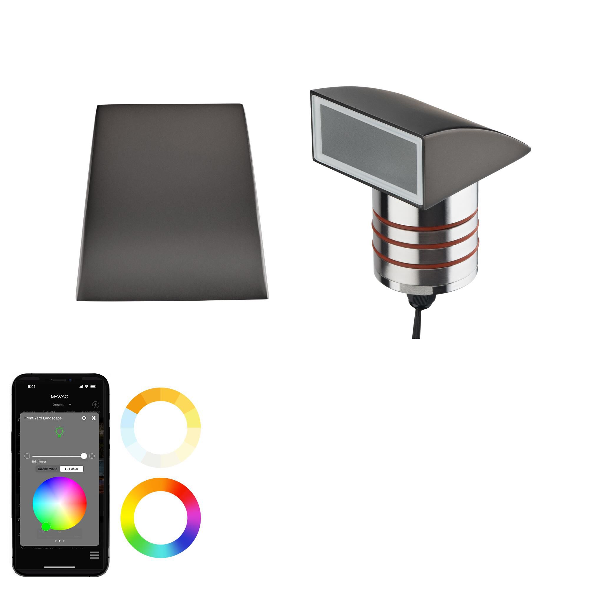 Shown in Stainless Steel Coated In Bronze finish