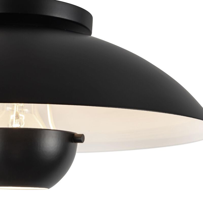 Ryan Pauly Umbra 14 Inch Semi Flush Mount by Kuzco Lighting