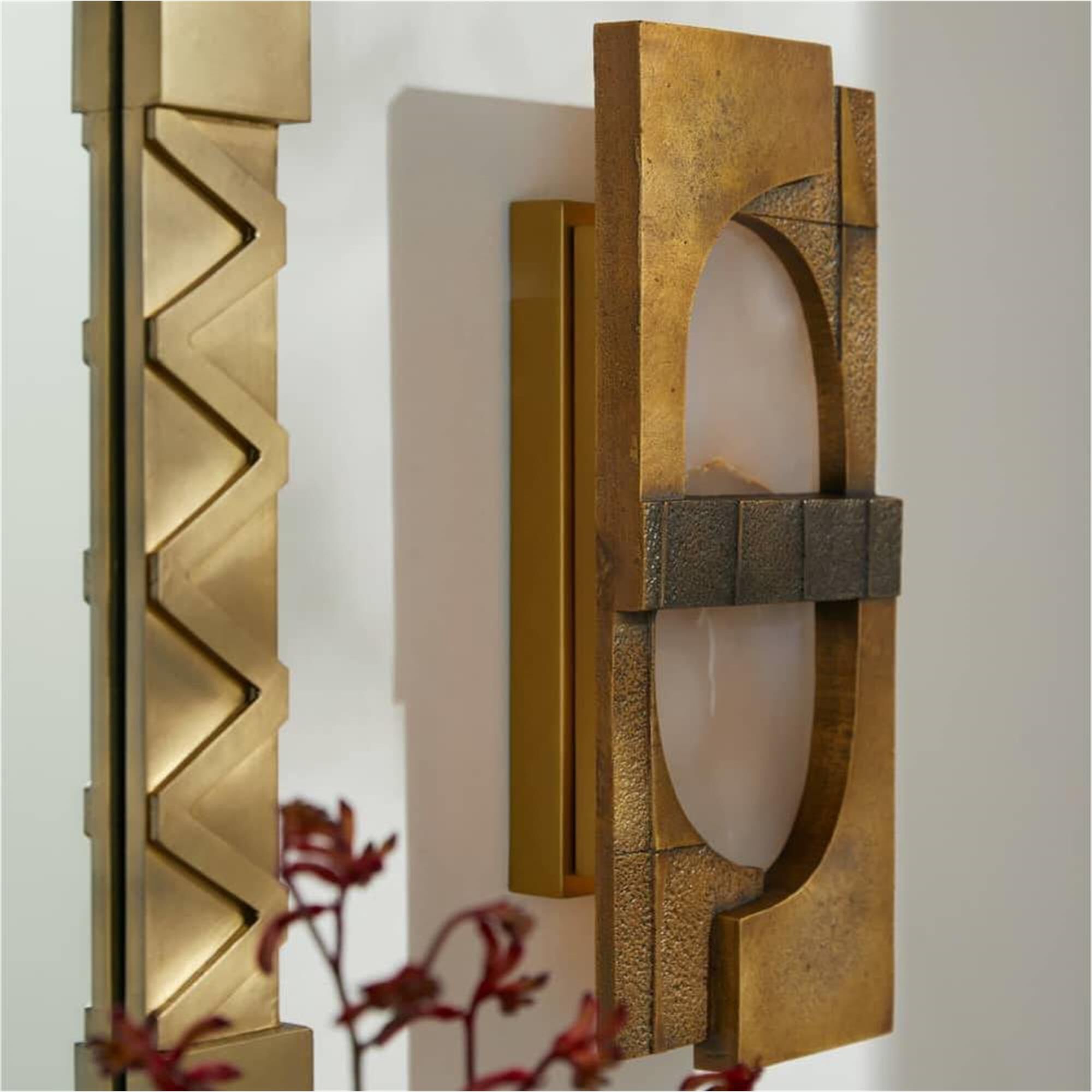 Shown in Antique Brass finish