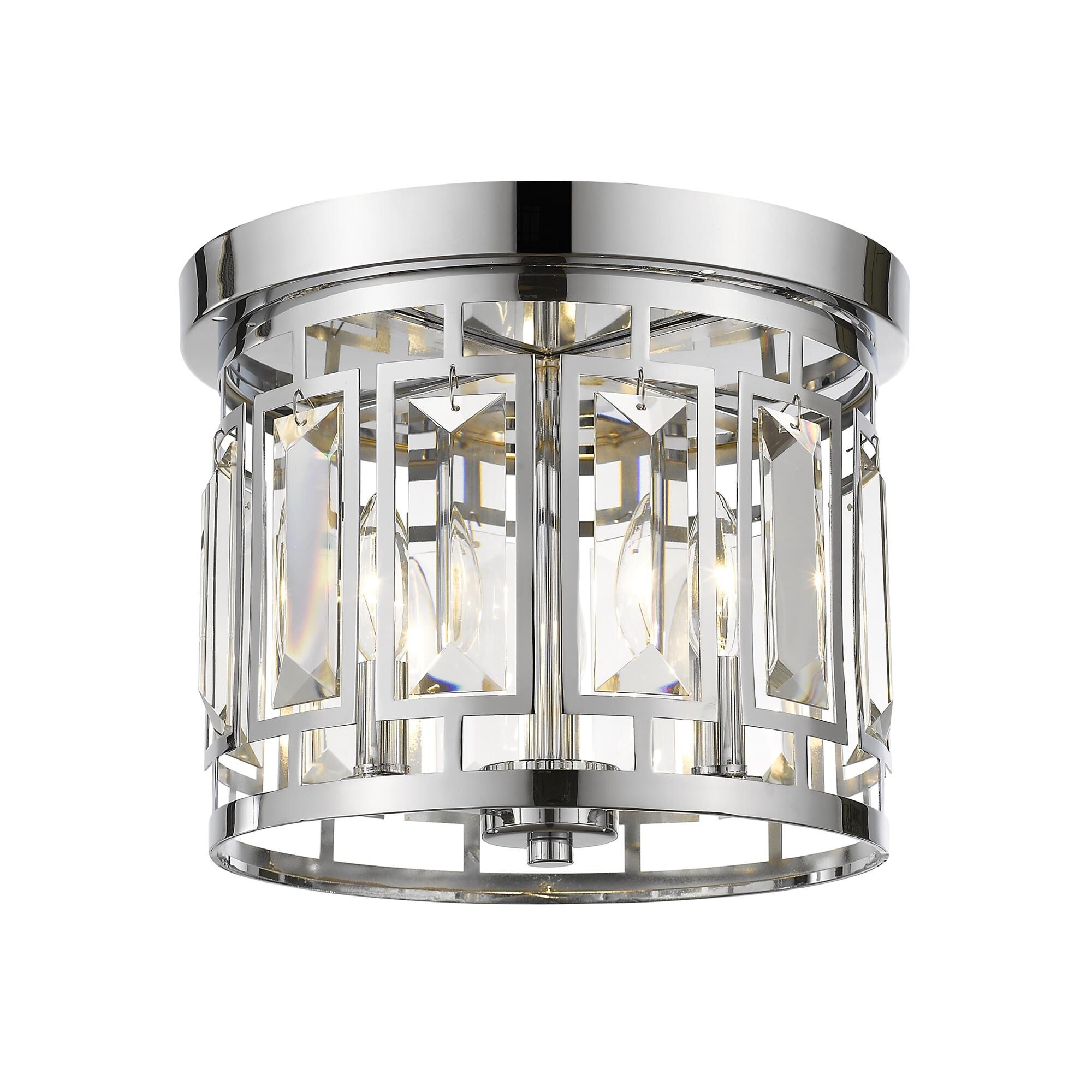 Mersesse 12 Inch 3 Light Flush Mount by Z-Lite