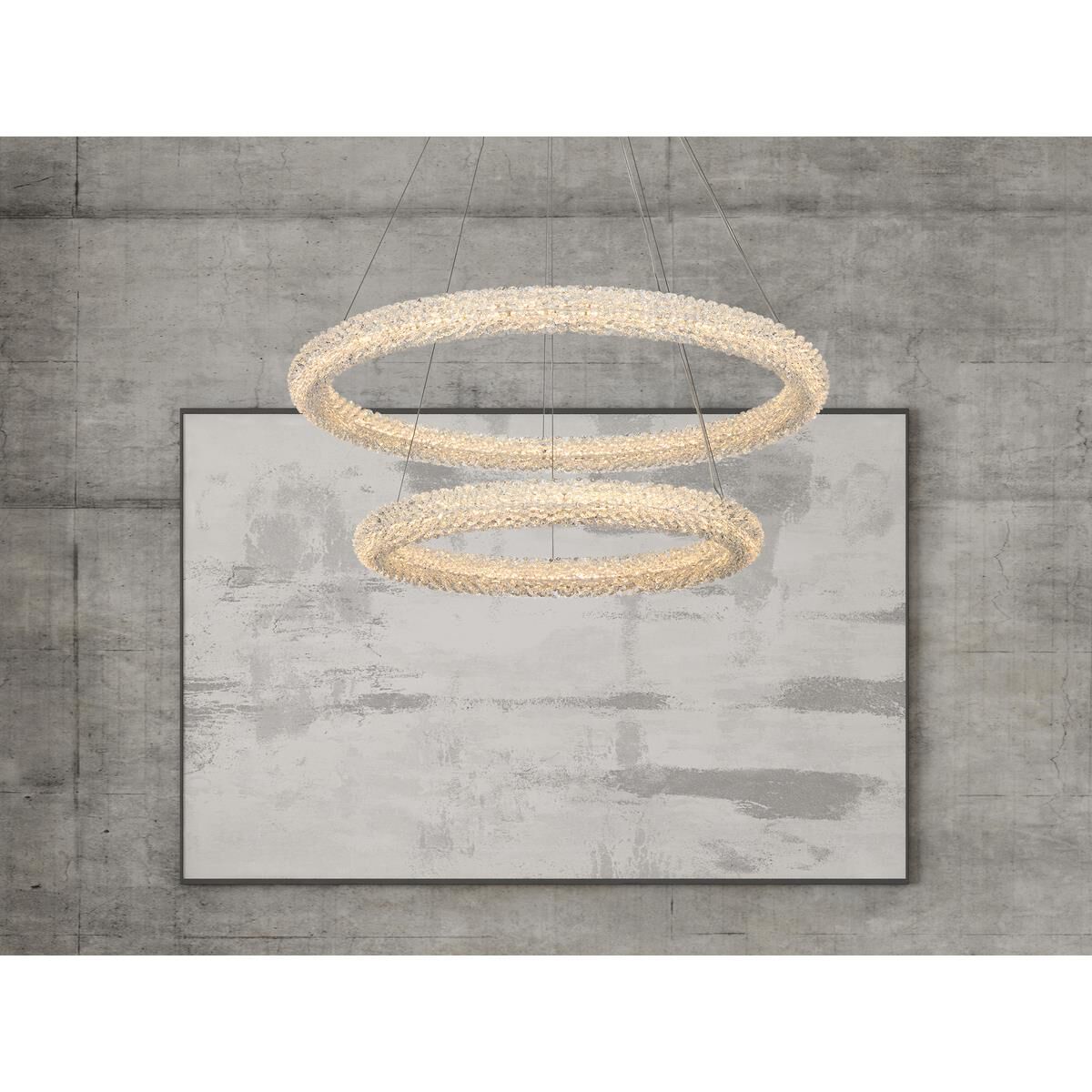 Bowen 32 Inch Chandelier by Elegant Lighting