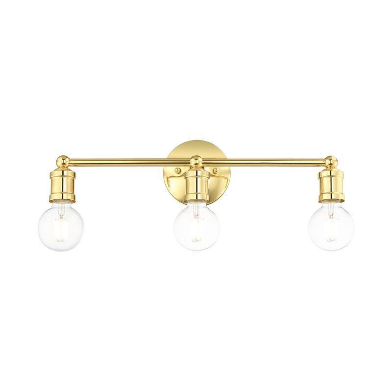Lansdale 20 Inch 3 Light Bath Vanity Light by Livex Lighting