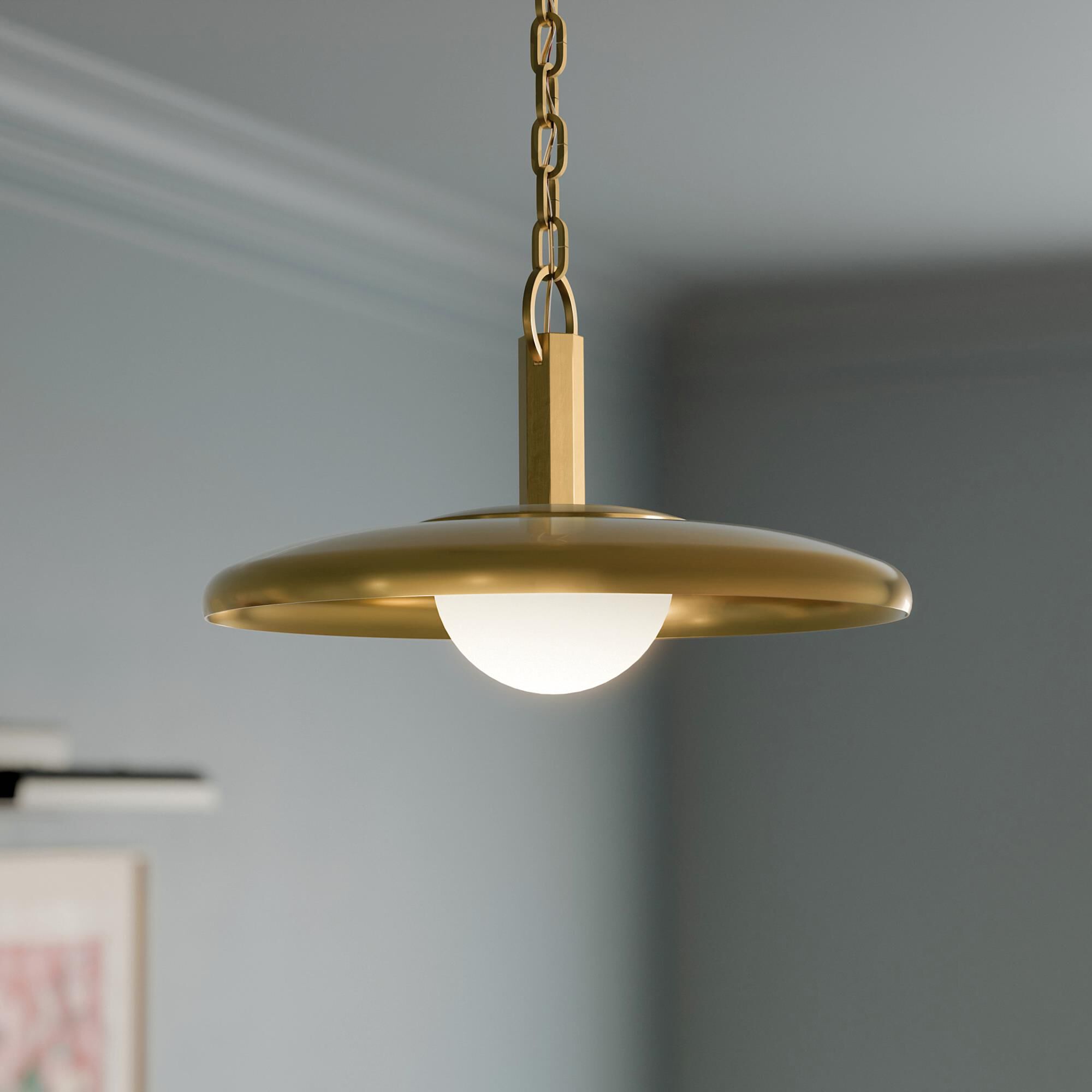 Shown in Lacquered Brass finish
