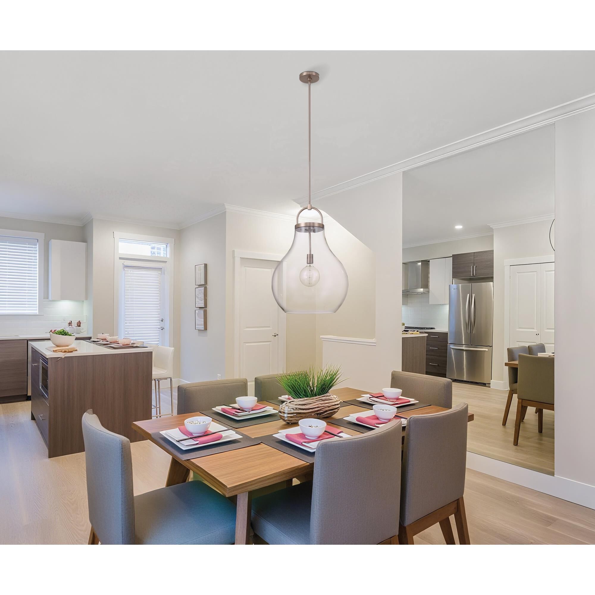Mansfield 18 Inch Large Pendant by Eglo Lighting