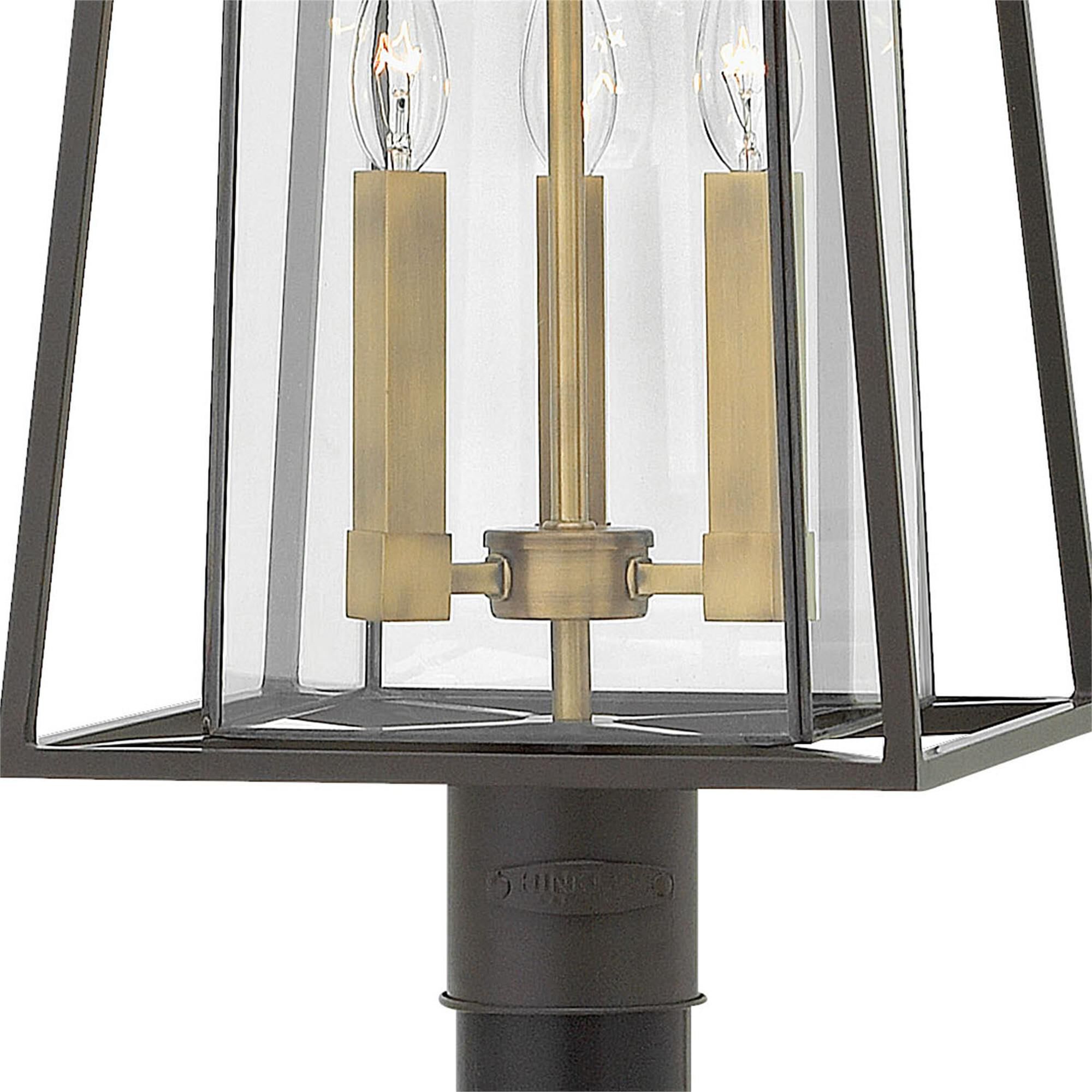 Shown in Buckeye Bronze finish and Bound Clear glass