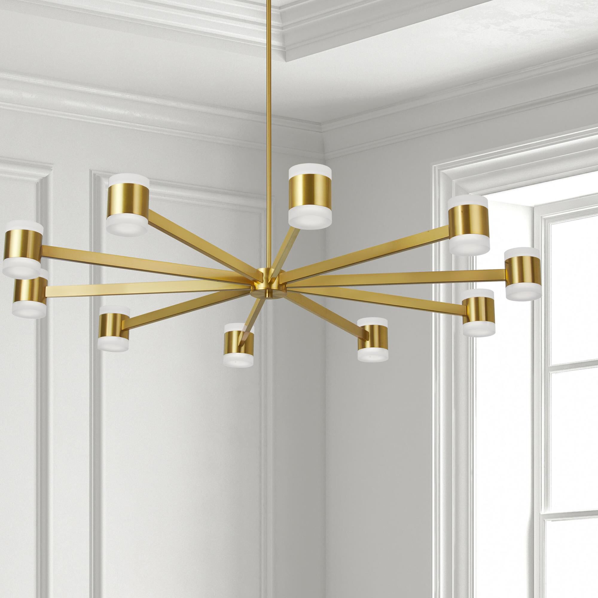 Wilson 48 Inch 20 Light LED Chandelier by Dainolite