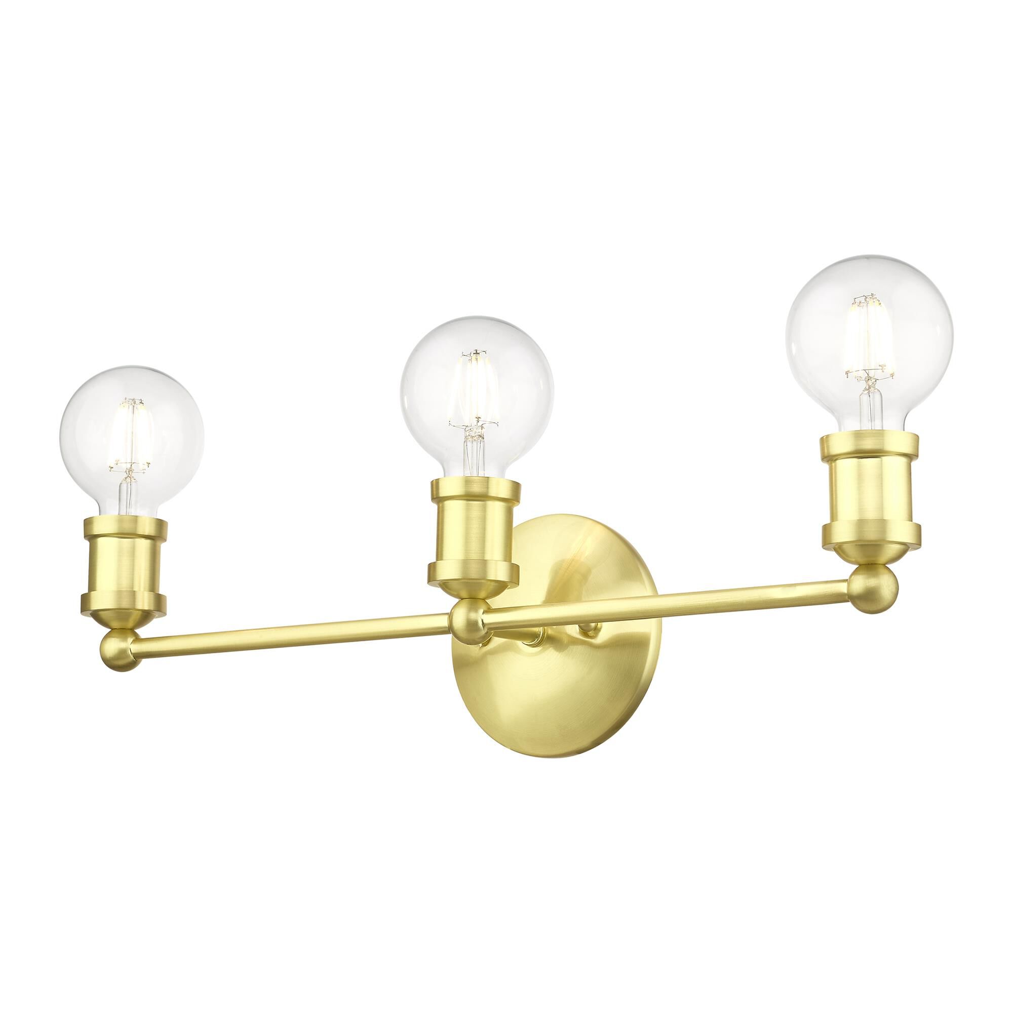 Shown in Satin Brass finish