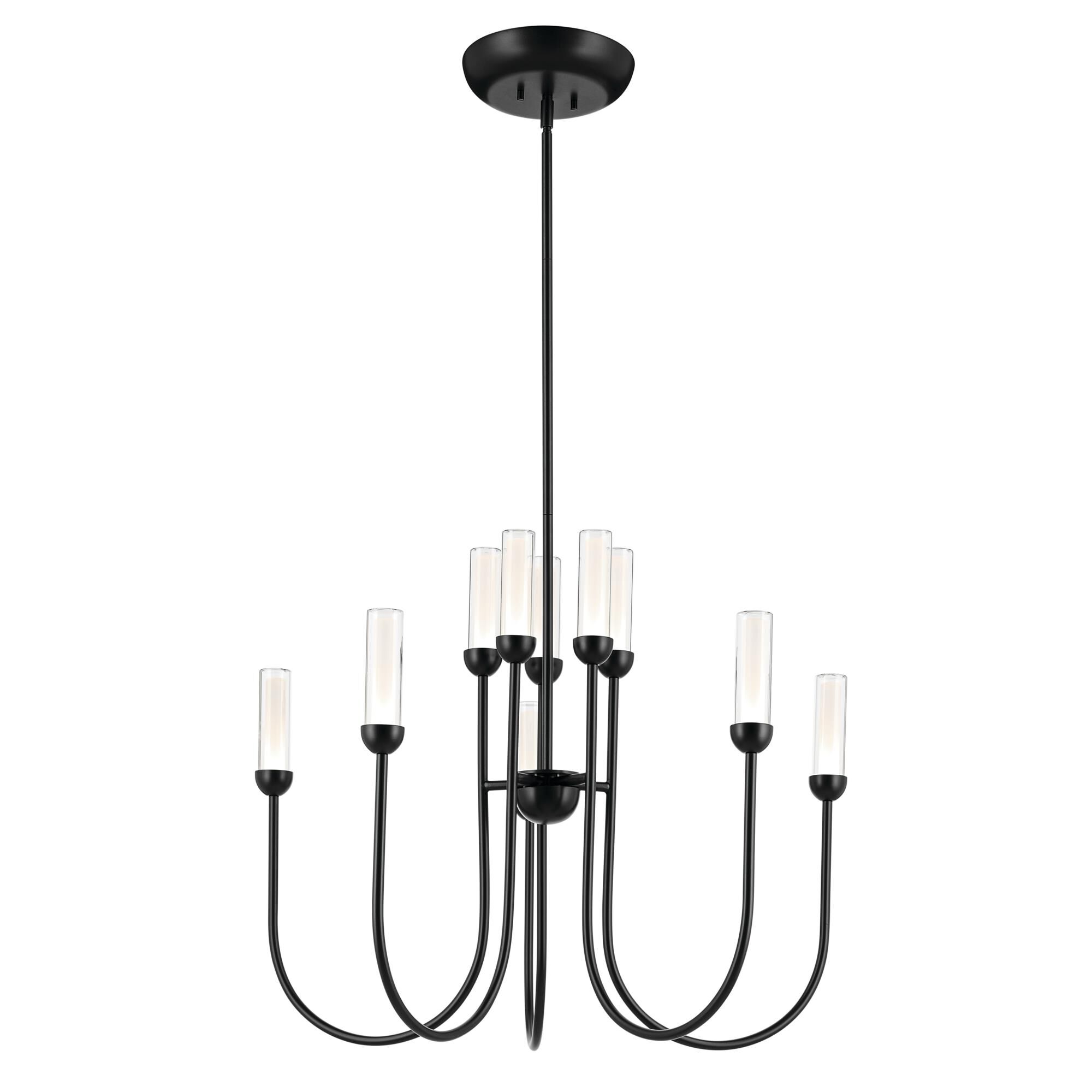 Shown in Black finish