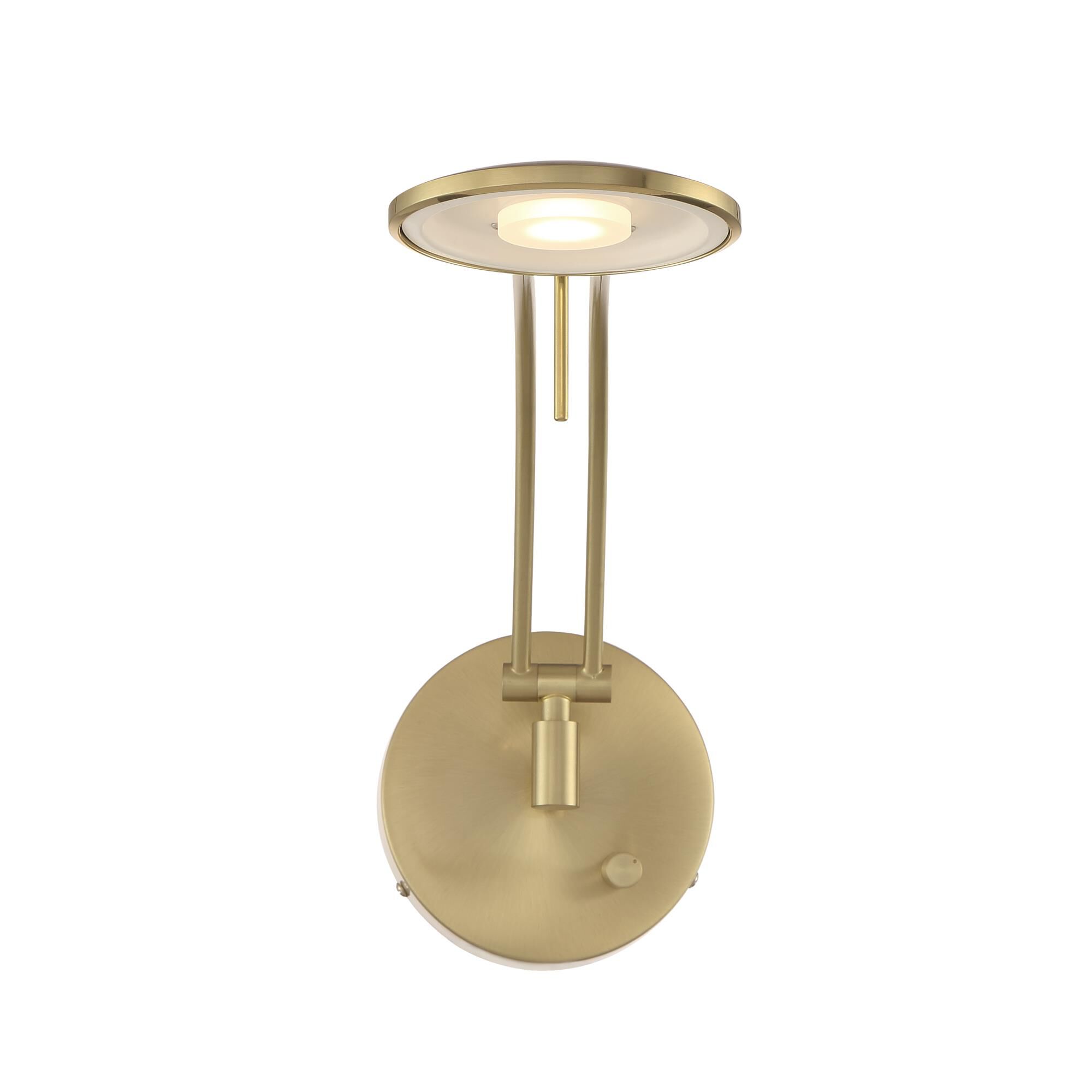 Dessau Arch LED Wall Swing Lamp by Arnsberg