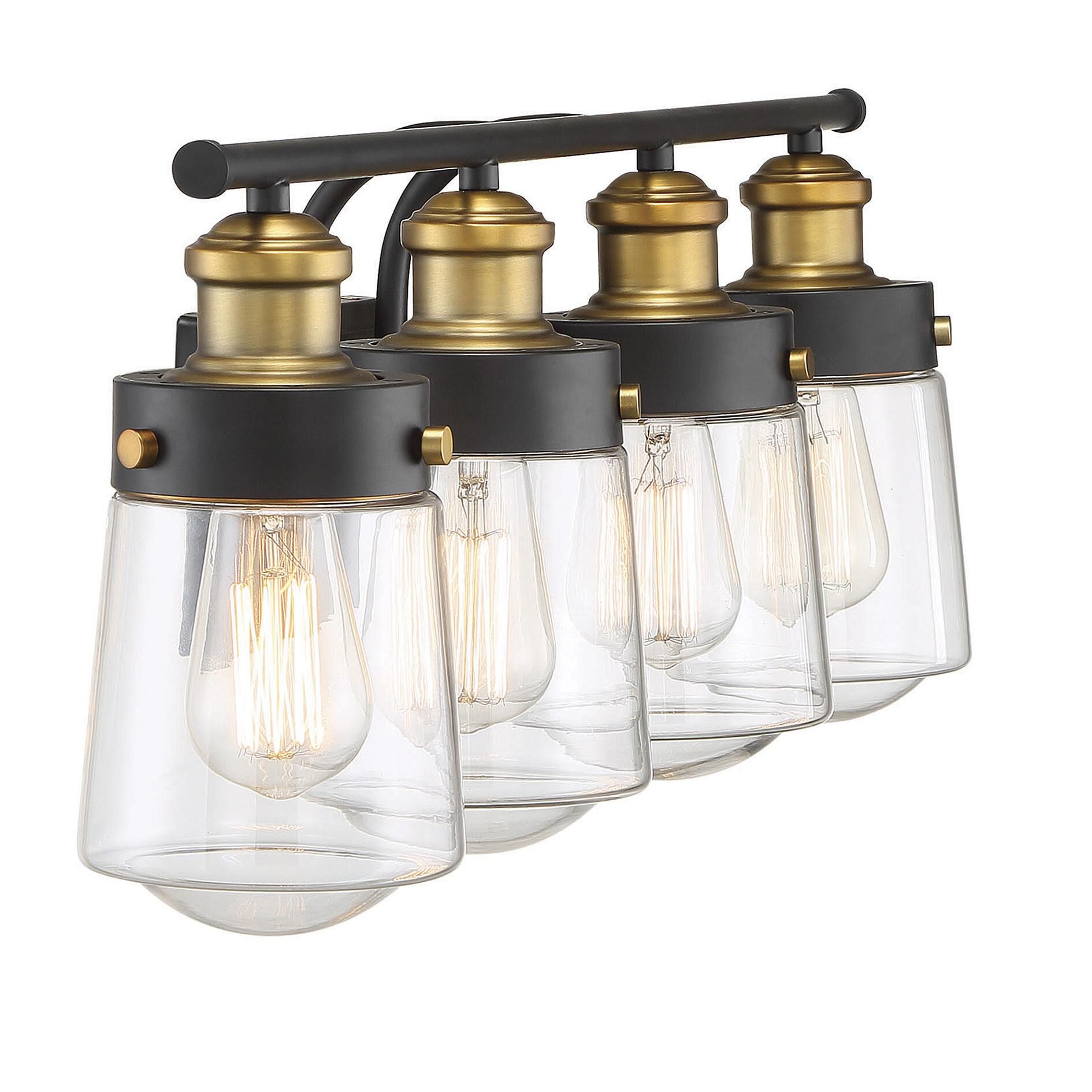 Macauley 32 Inch 4 Light Bath Vanity Light by Savoy House