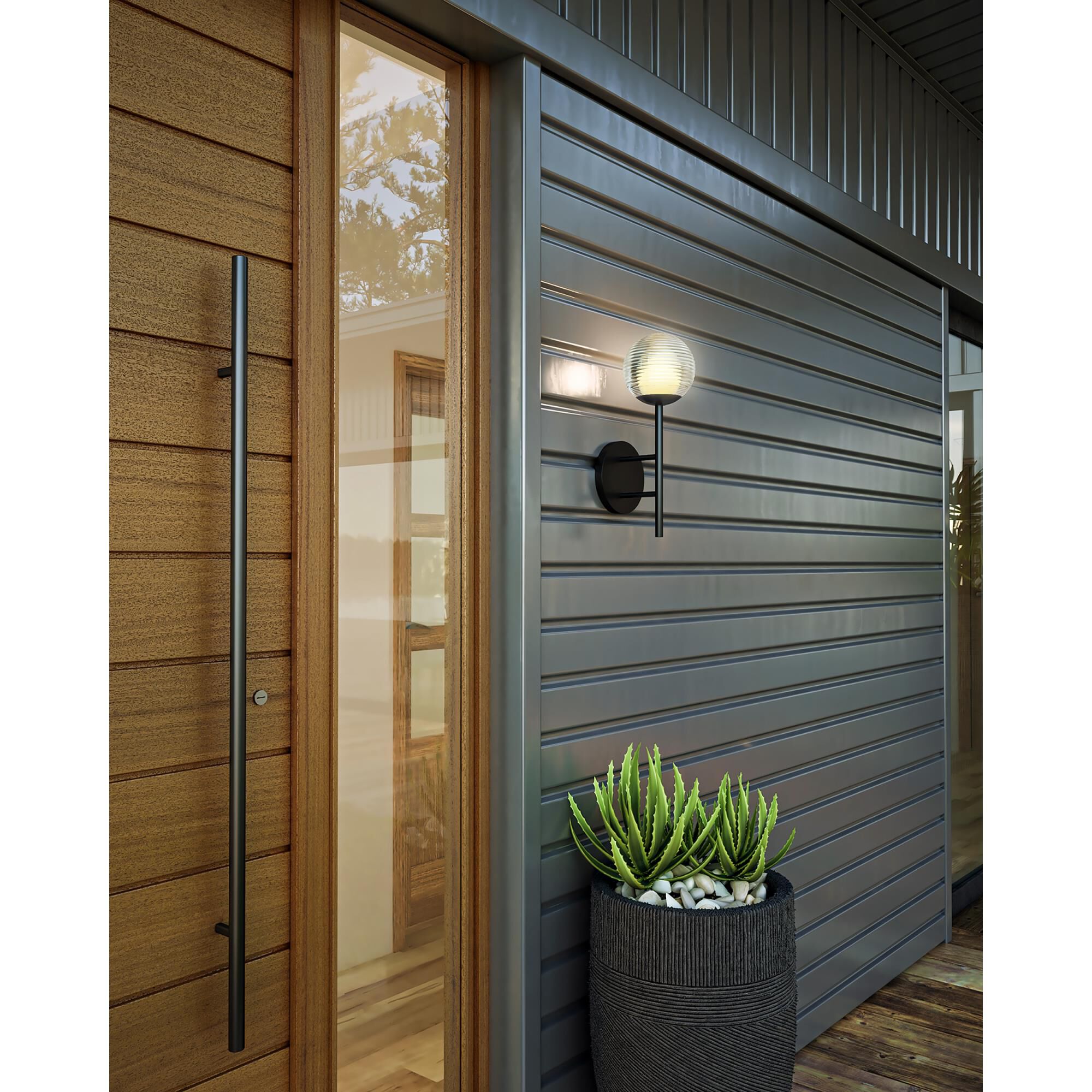 Claremont 13 Inch Outdoor Wall Light Kuzco Lighting