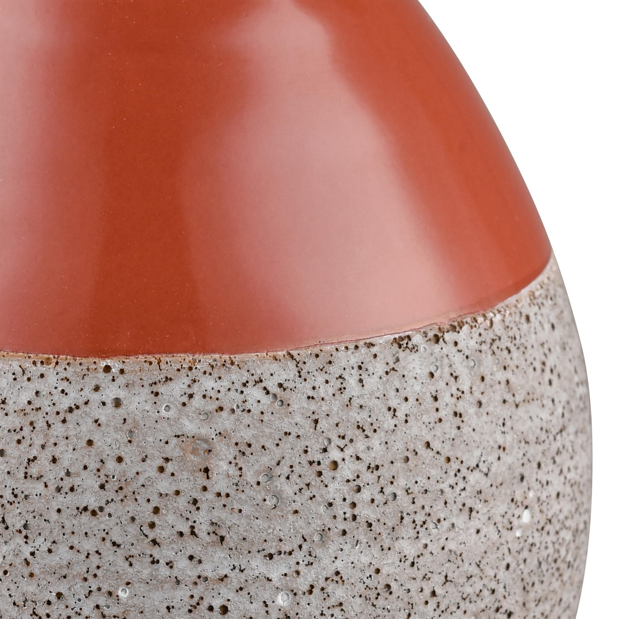 Shown in Brick Red finish