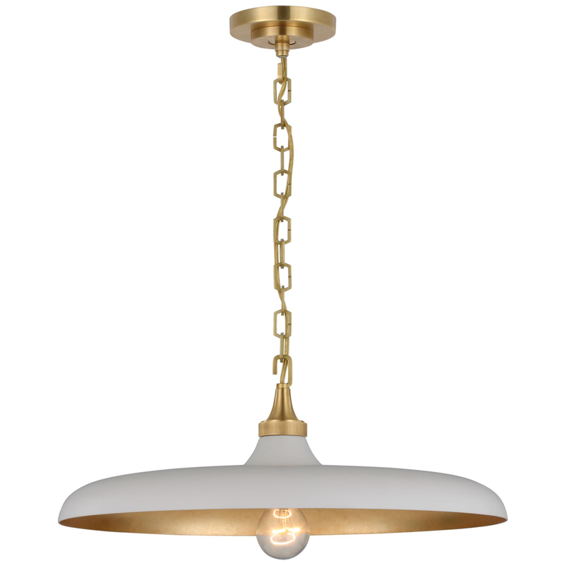 Visual Comfort Signature Collection Thomas O'Brien Piatto 18 Inch Large Pendant