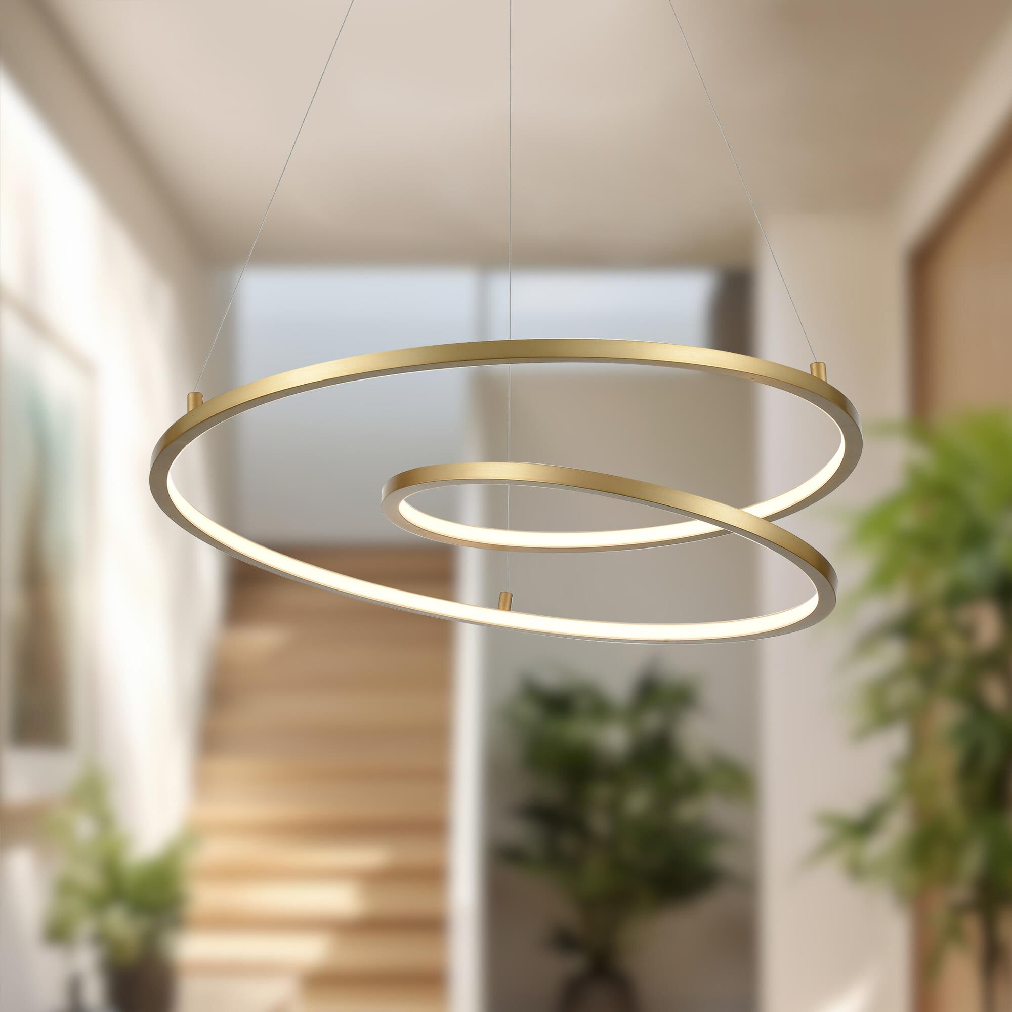 Twist LED Large Pendant by Kuzco Lighting