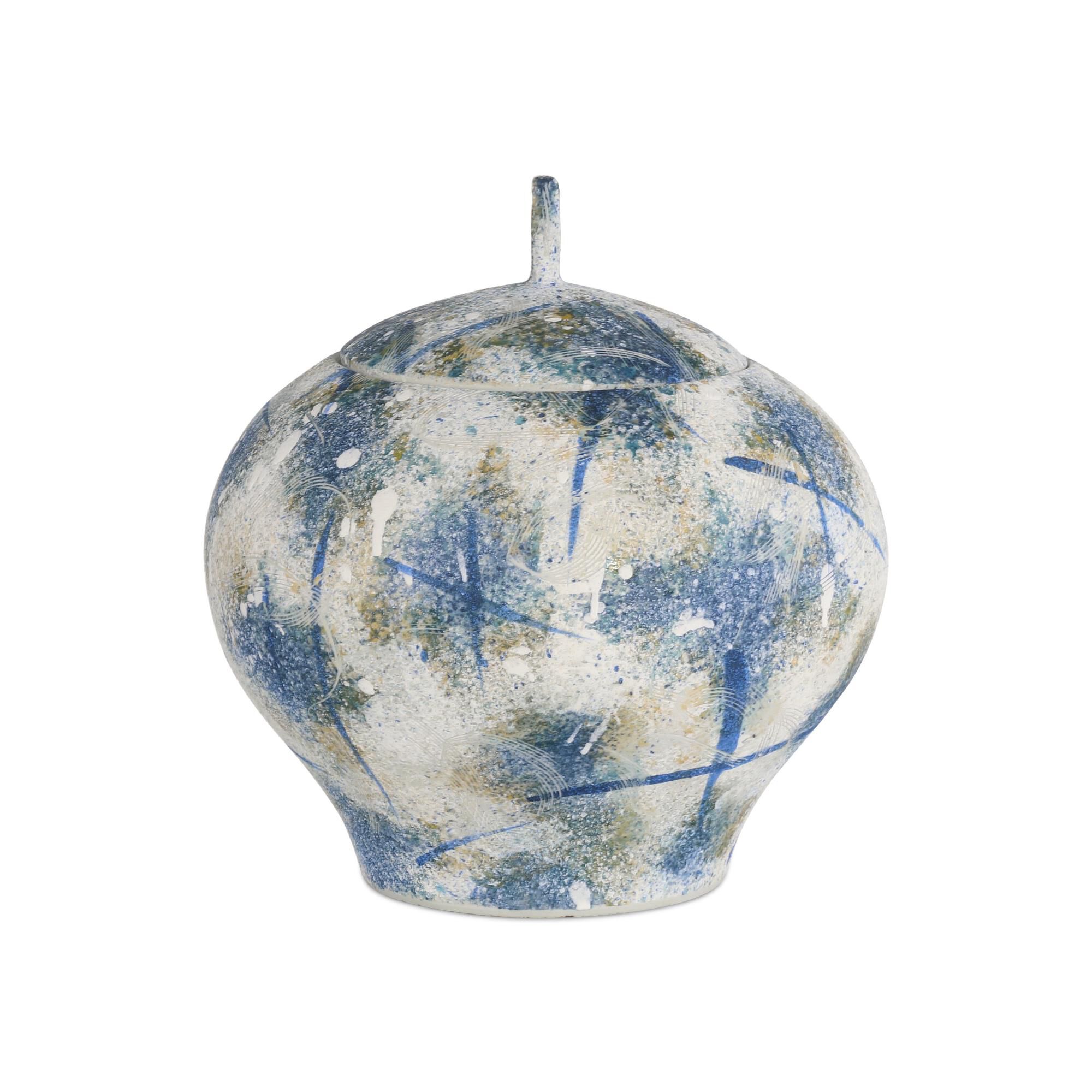 Shown in Antique Blue and Off-White finish