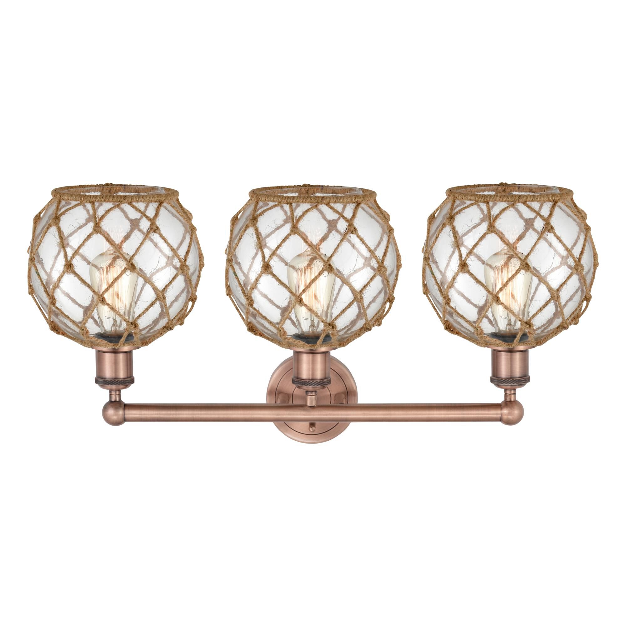 Bruno Marashlian Farmhouse Rope 26 Inch Bath Vanity Light by Innovations Lighting