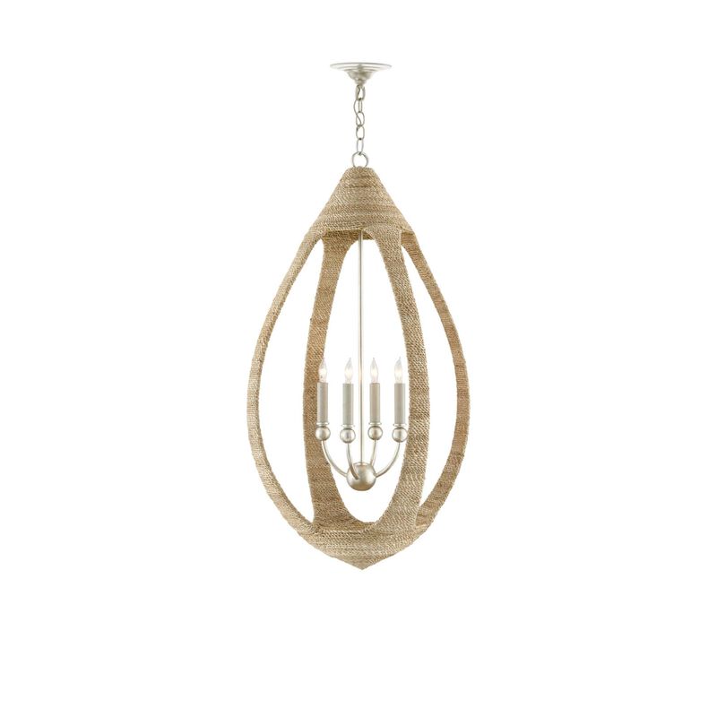 Menorca 4 Light Mini Chandelier by Currey and Company
