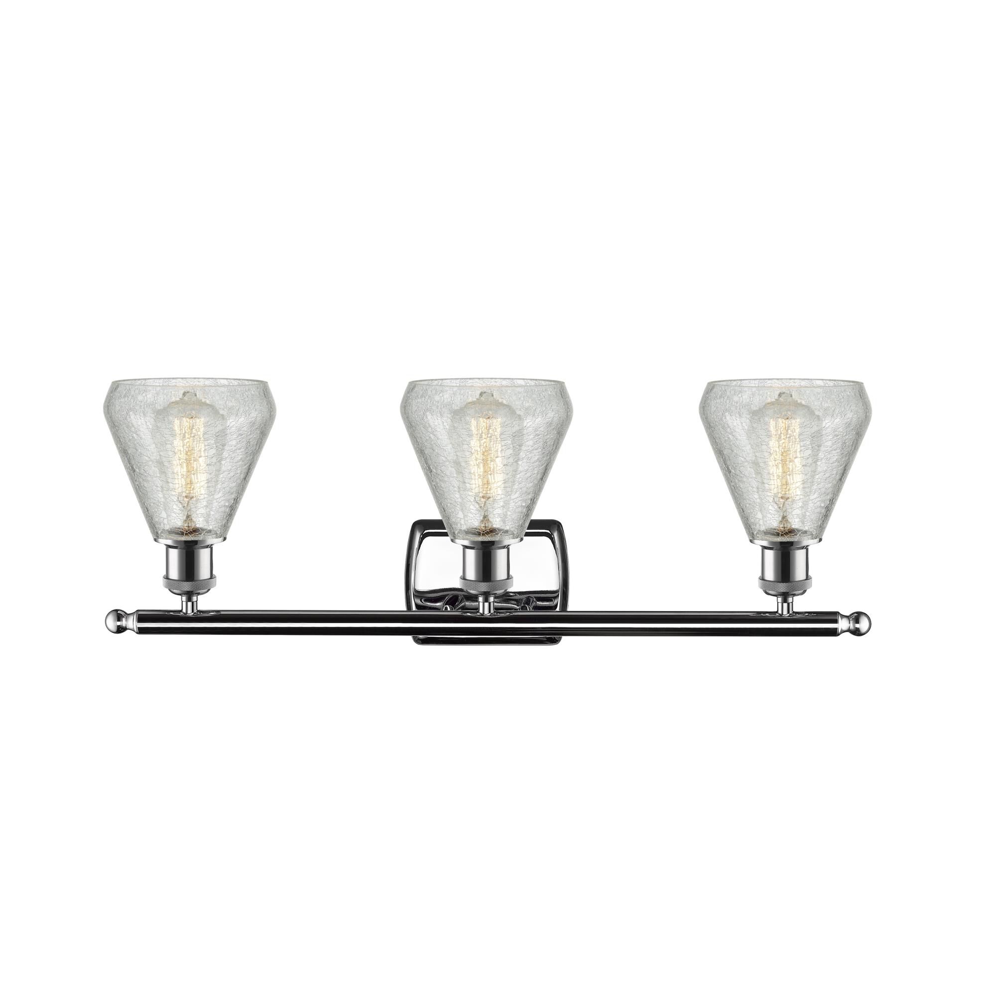 Bruno Marashlian Conesus 26 Inch 3 Light Bath Vanity Light by Innovations Lighting