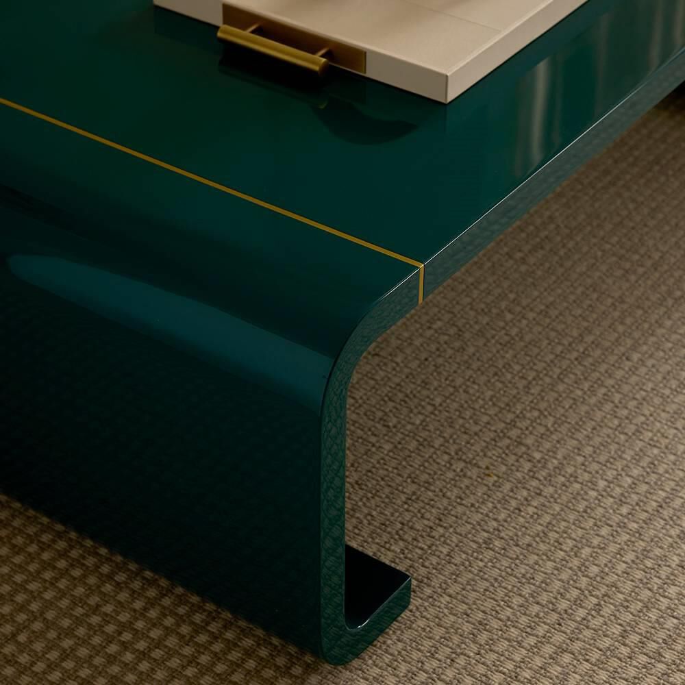 Shown in Peacock and Antique Brass finish