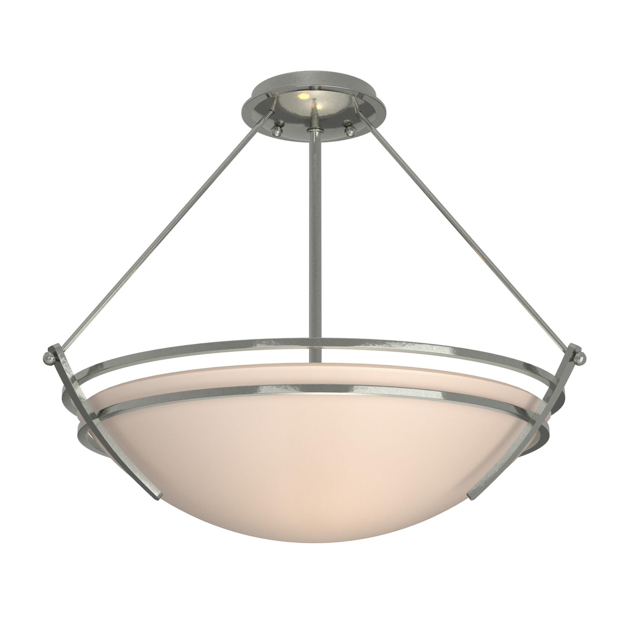 Presidio Tryne 18 Inch 3 Light Semi Flush Mount by Hubbardton Forge