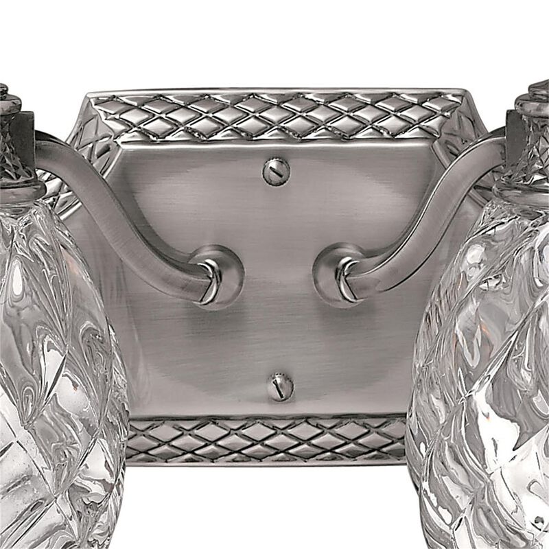 Plantation 13 Inch 2 Light Bath Vanity Light by Hinkley Lighting