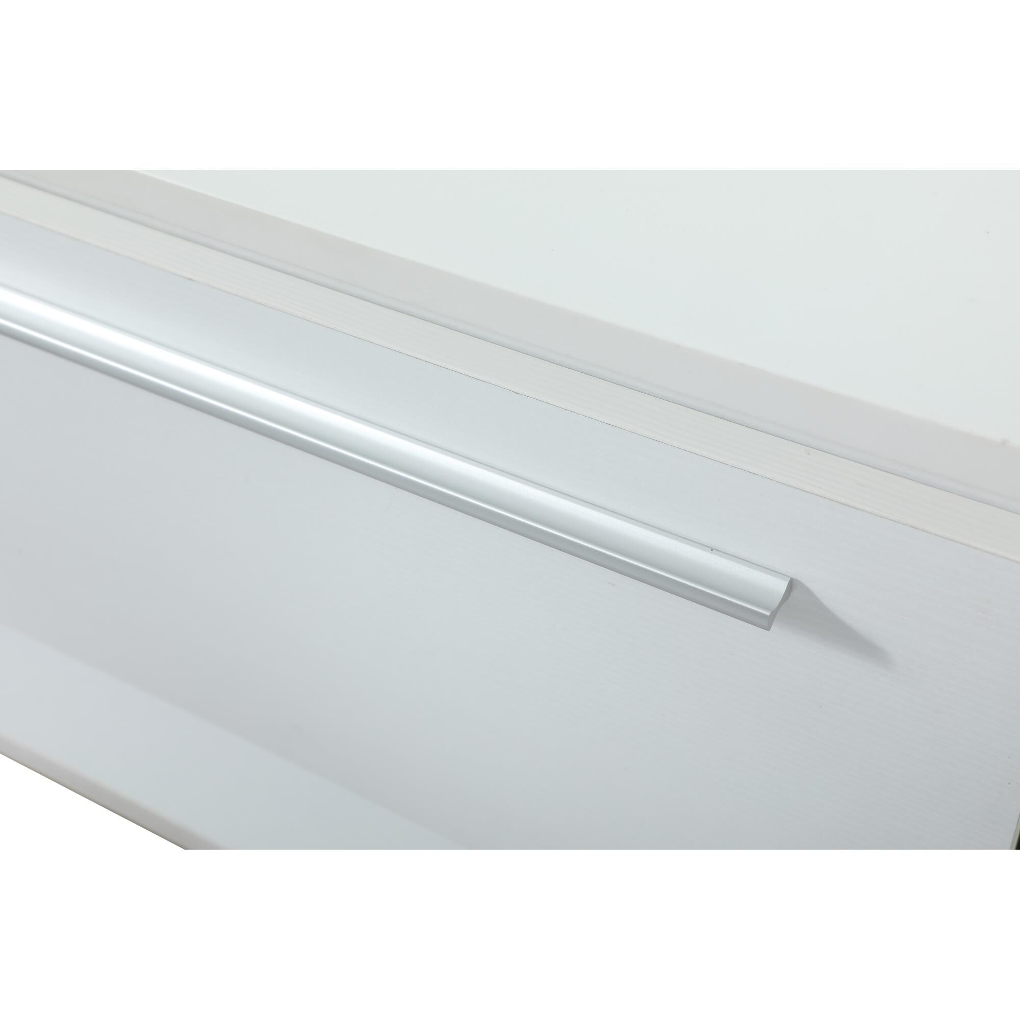 Shown in White finish