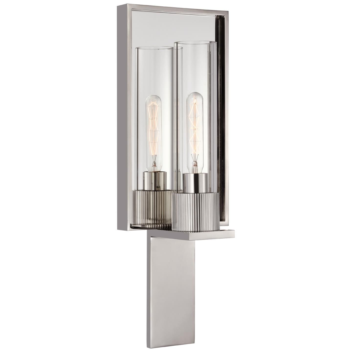 Visual Comfort Signature Collection Ray Booth Beza 16 Inch LED Wall Sconce