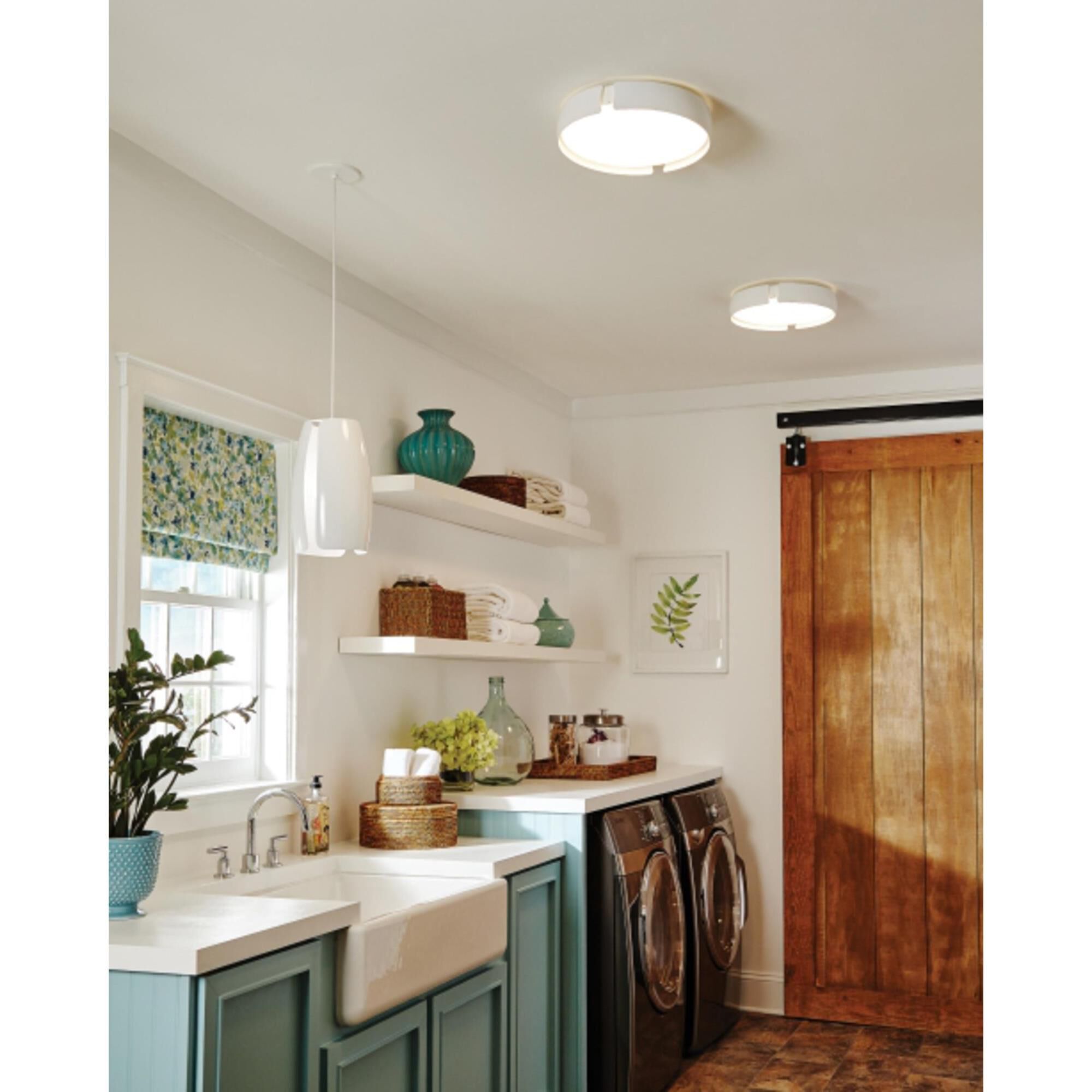 Lifo Flush 14 Inch 1 Light LED Flush Mount by Visual Comfort Modern Collection