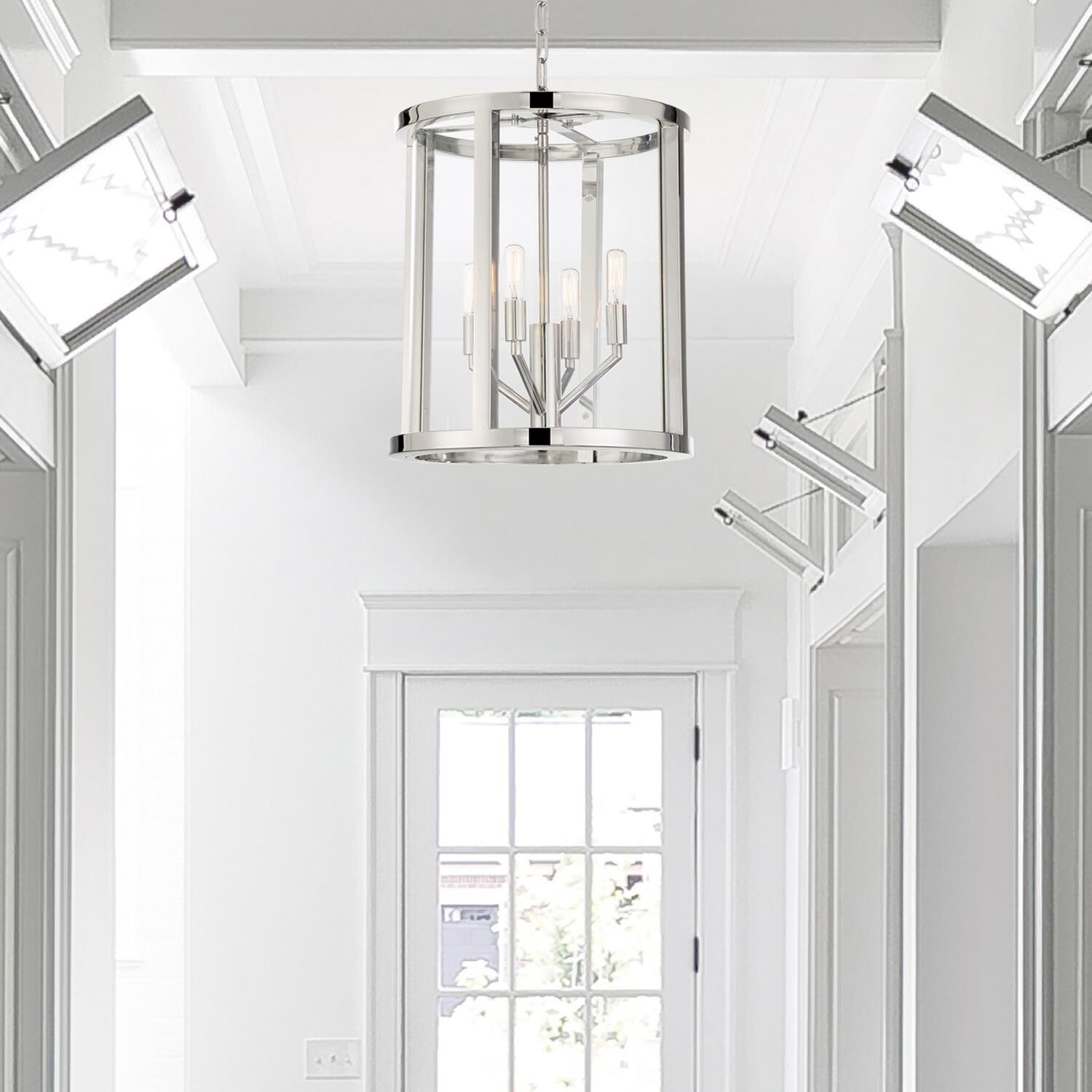 Abbott 18 Inch 4 Light Mini Chandelier by Crystorama