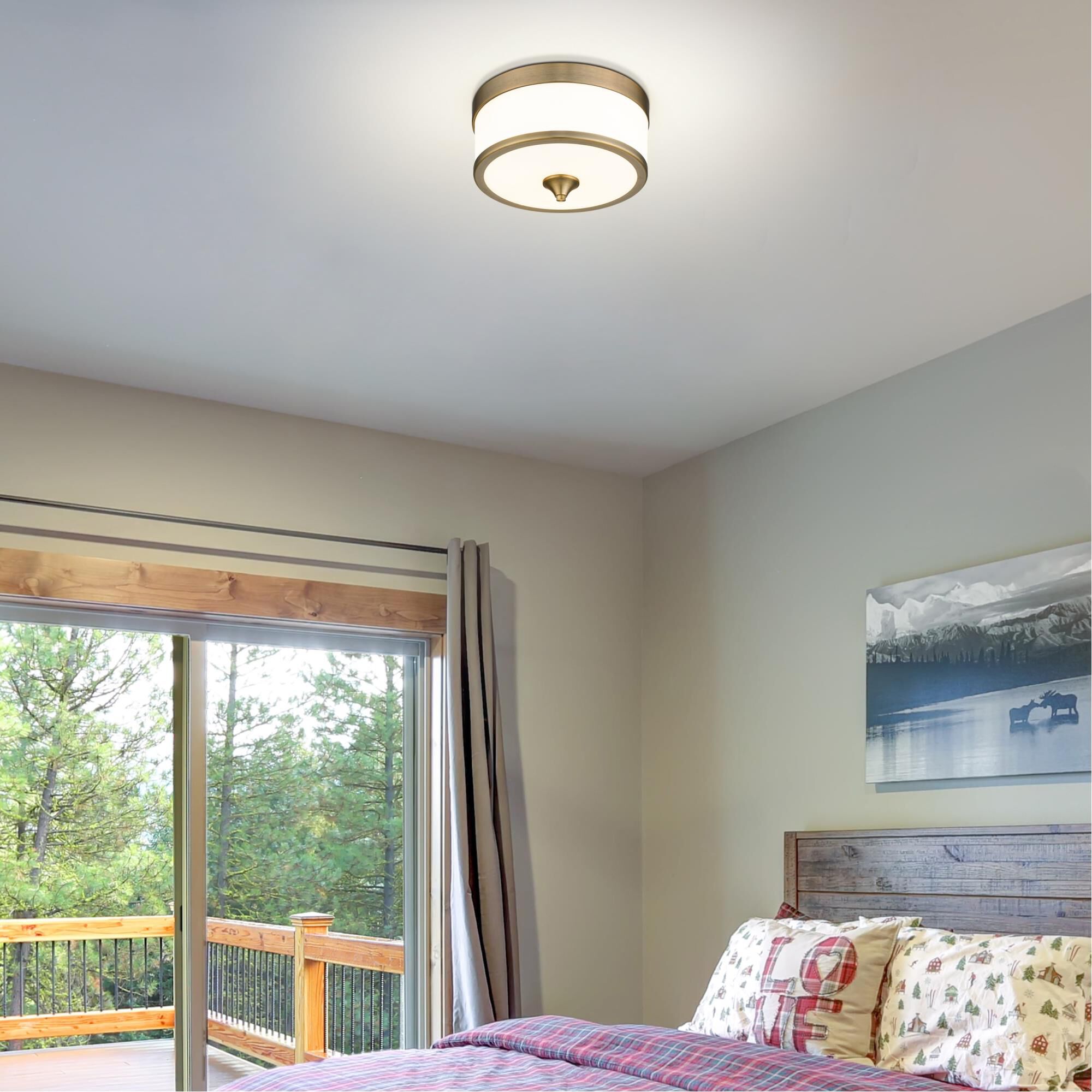 Cosmopolitan 13 Inch 3 Light Flush Mount by Z-Lite