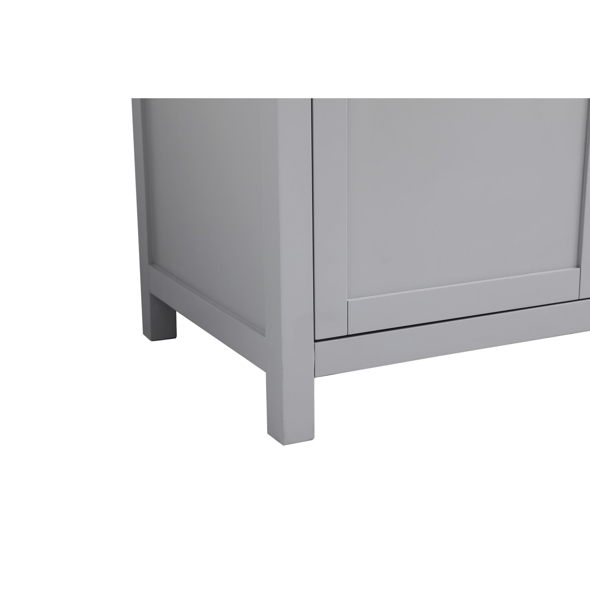 Shown in Grey finish