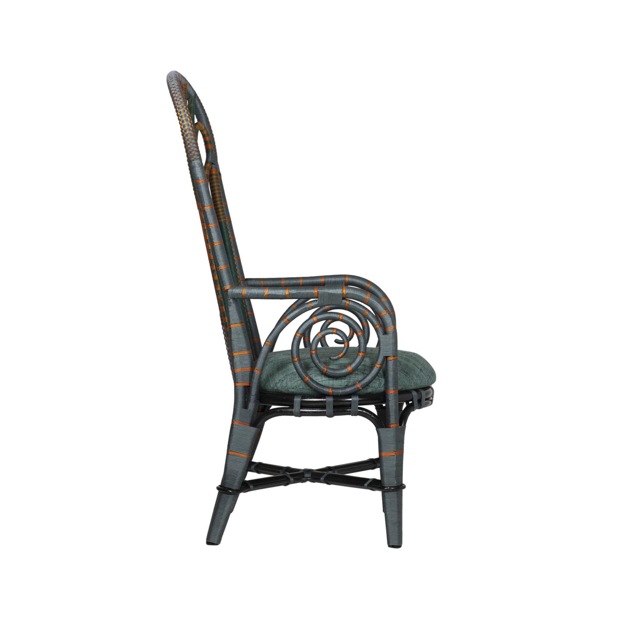Benin Throne Accent Chair,