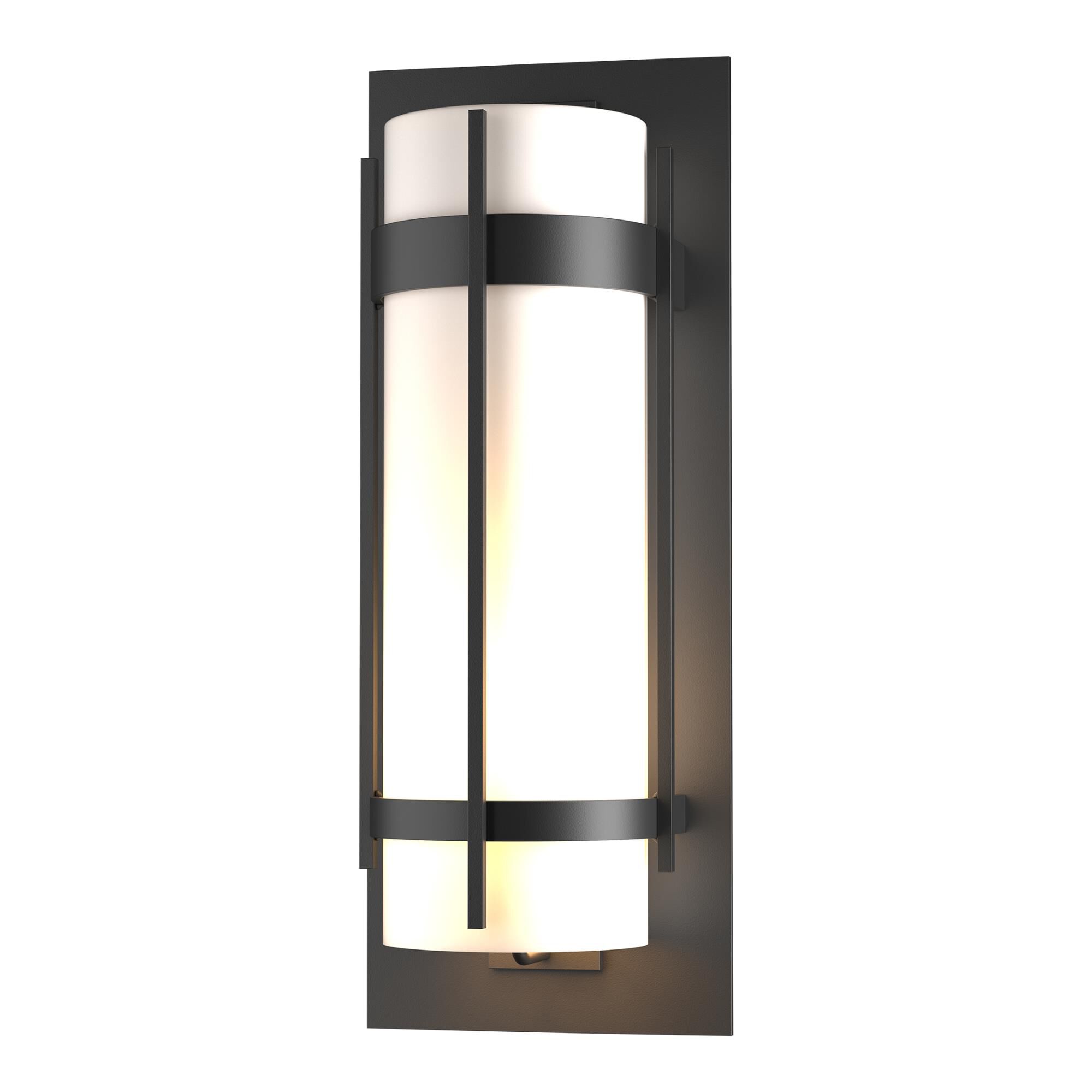 Shown in Black finish and Opal  glass