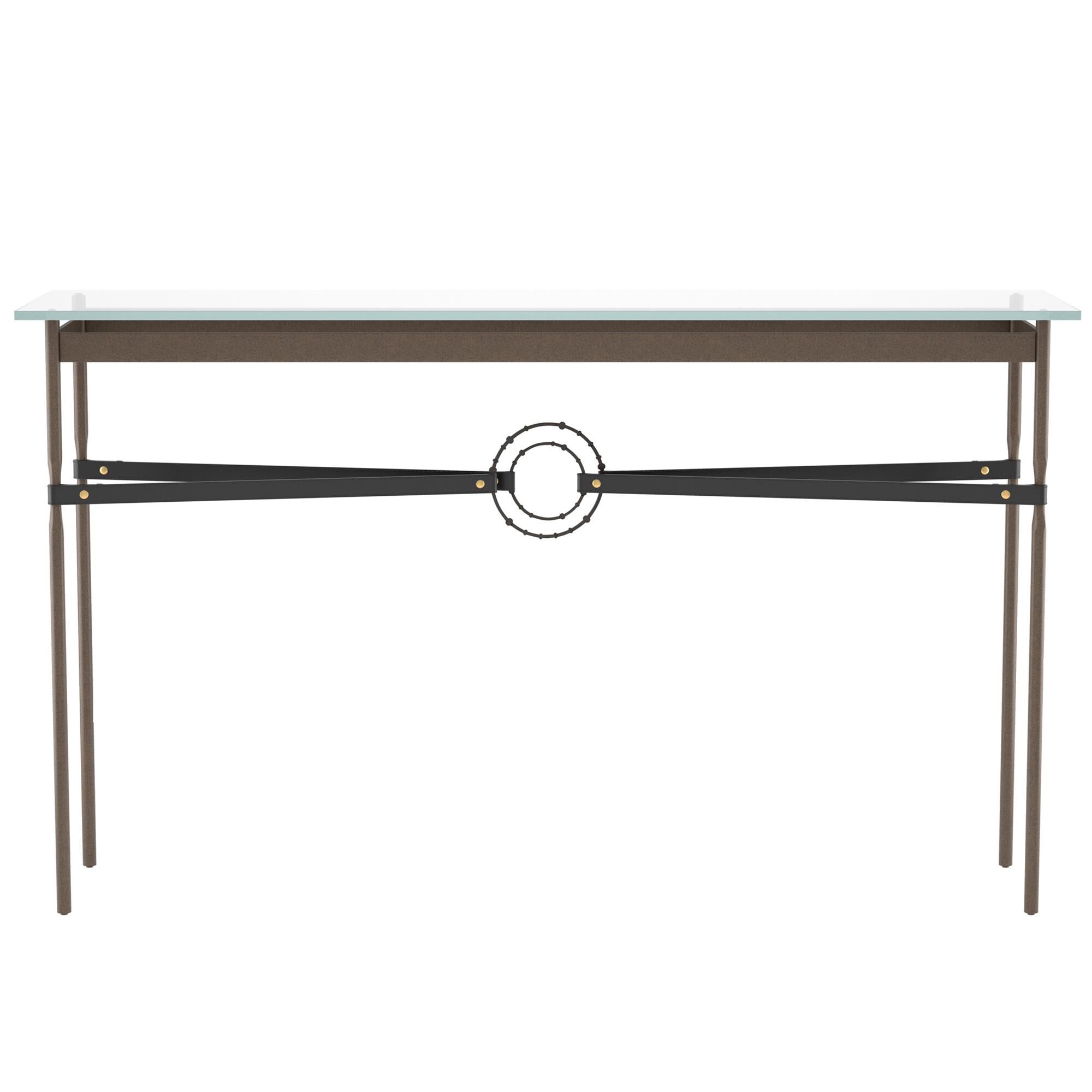 Shown in Bronze finish and Oil Rubbed Bronze with Leather Black  accent