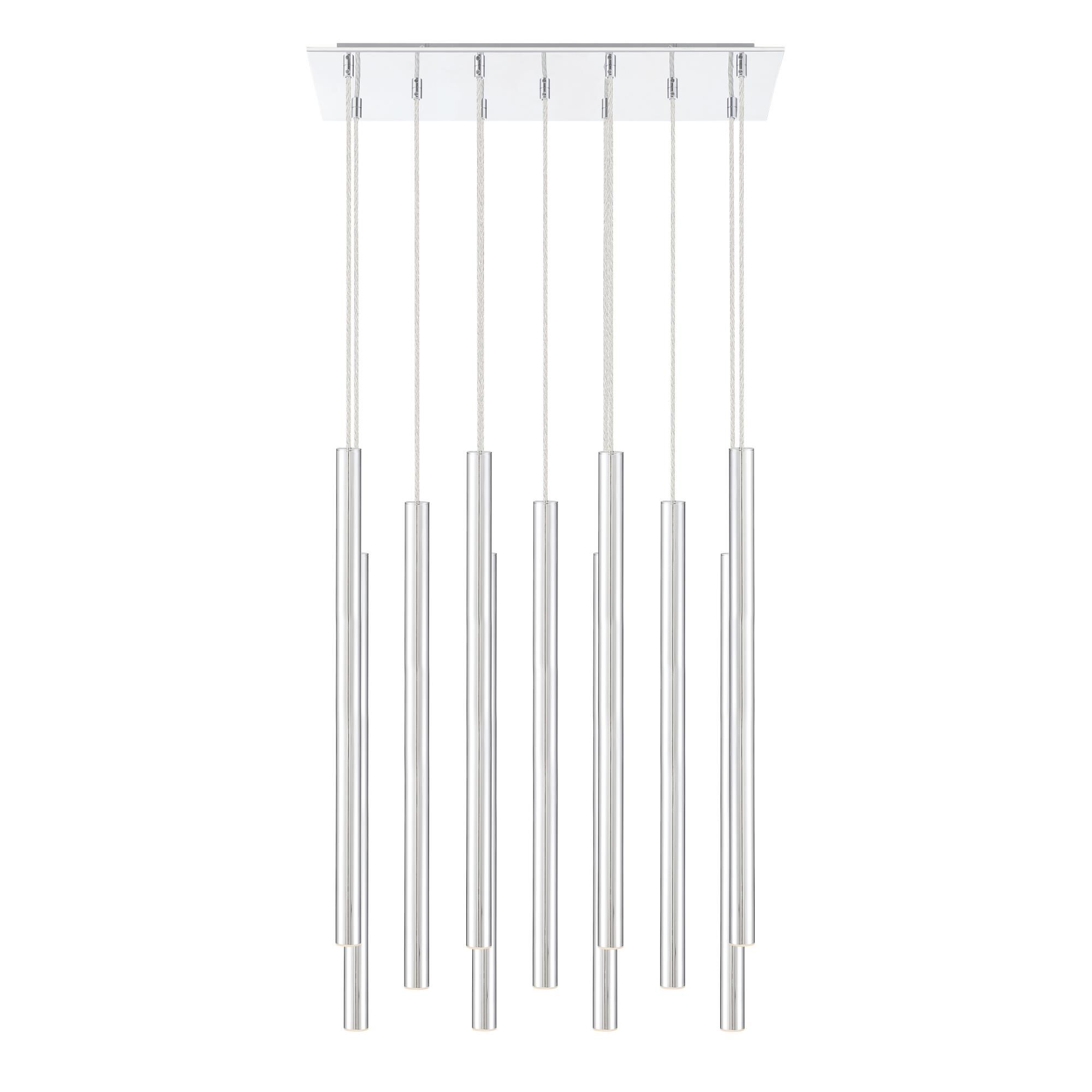 Forest 24 Inch 11 Light LED Linear Suspension Light by Z-Lite