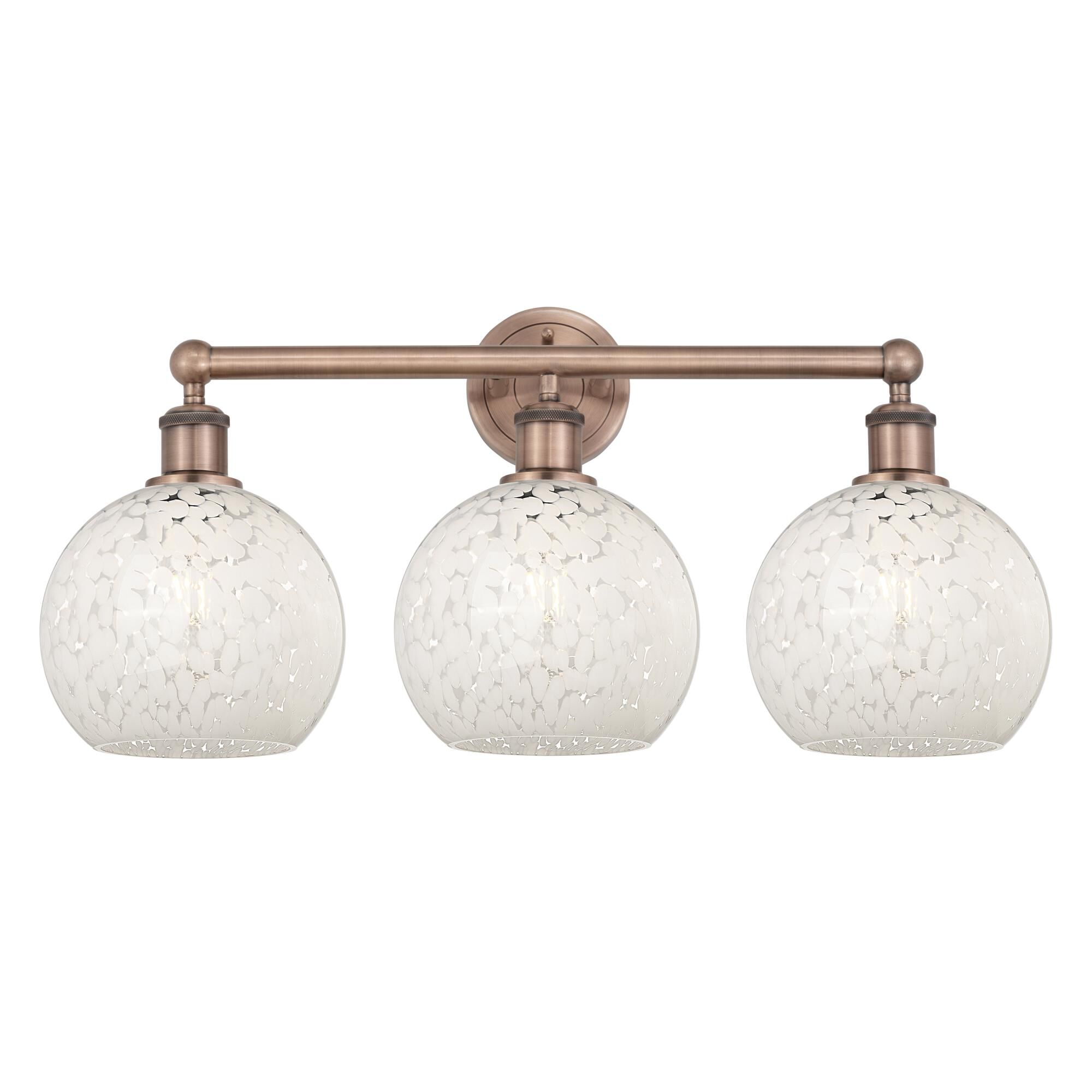 Bruno Marashlian White Mouchette 26 Inch Bath Vanity Light by Innovations Lighting
