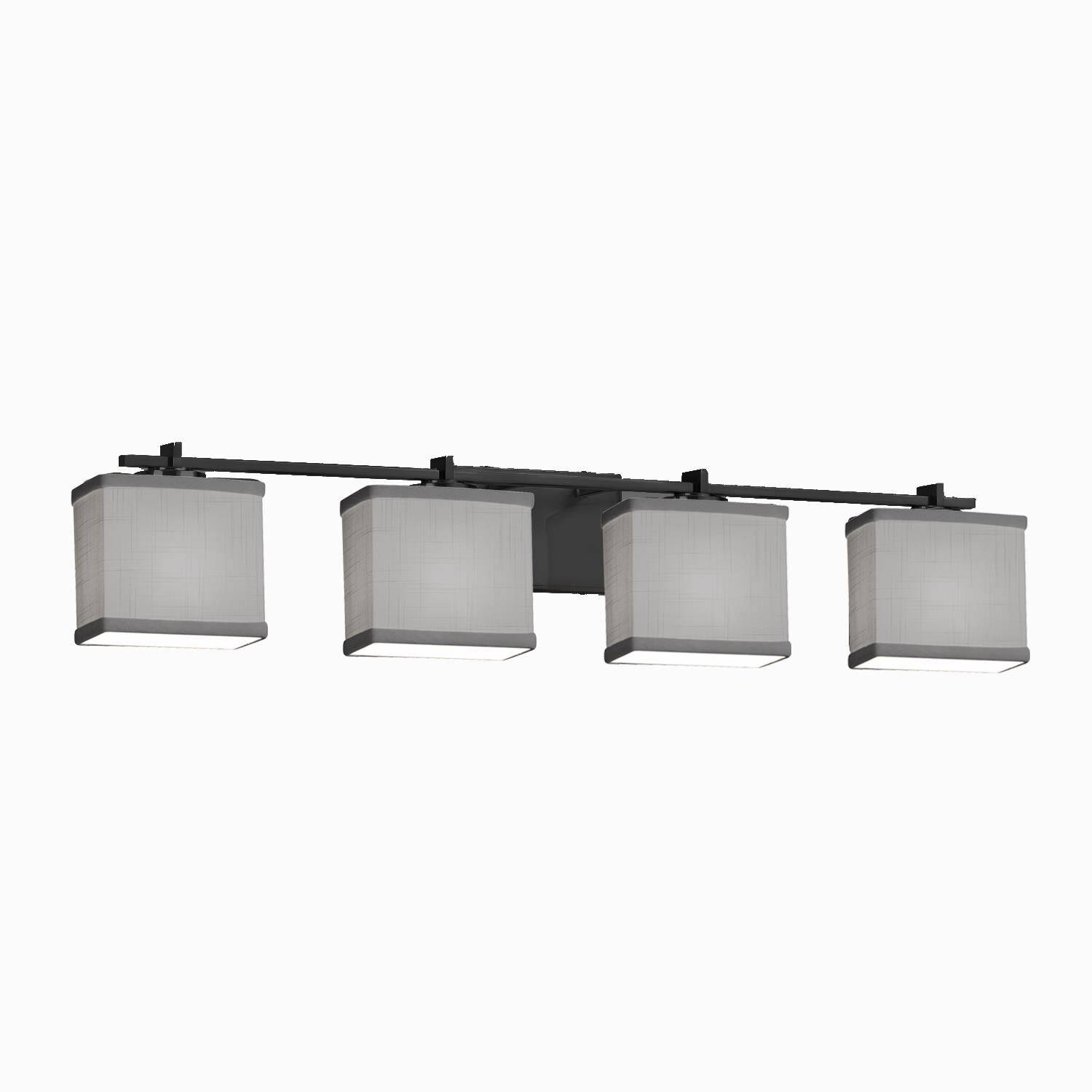 Shown in Matte Black finish and Artisan glass and Opal shade and Rectangle accent