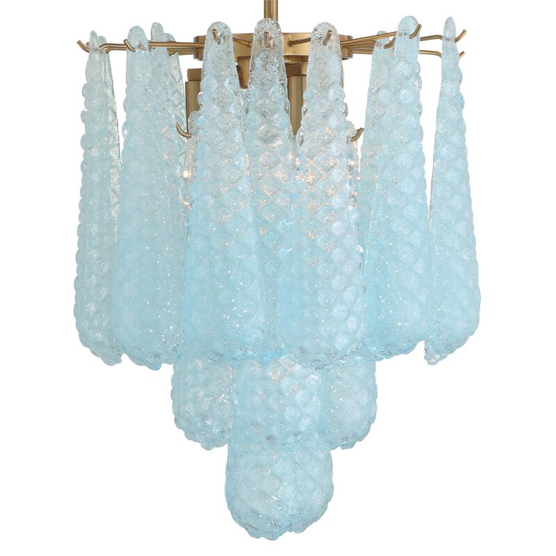 Ollie 14 Inch 4 Light Semi Flush Mount by Crystorama
