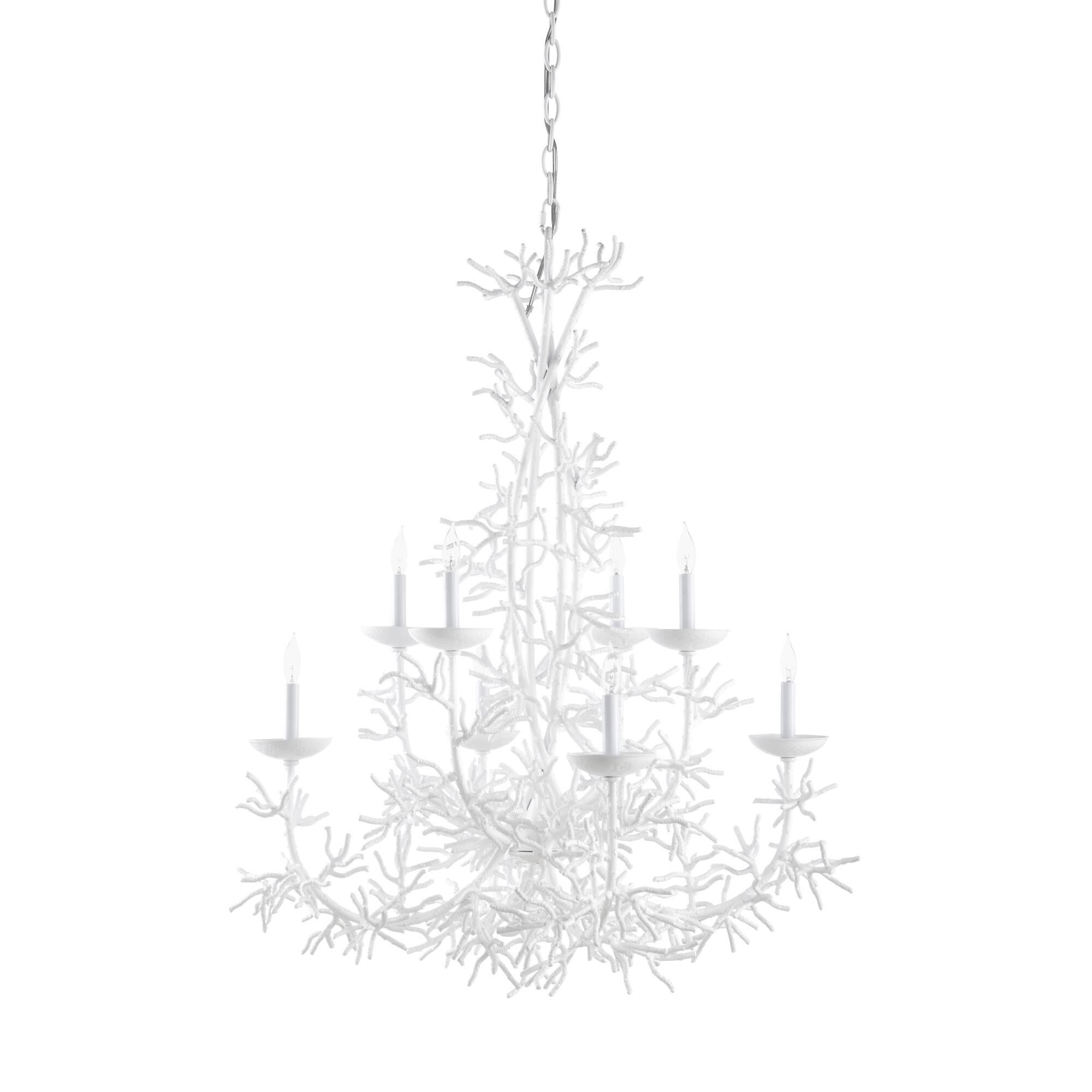 Sea 33 Inch 8 Light Chandelier by Wildwood