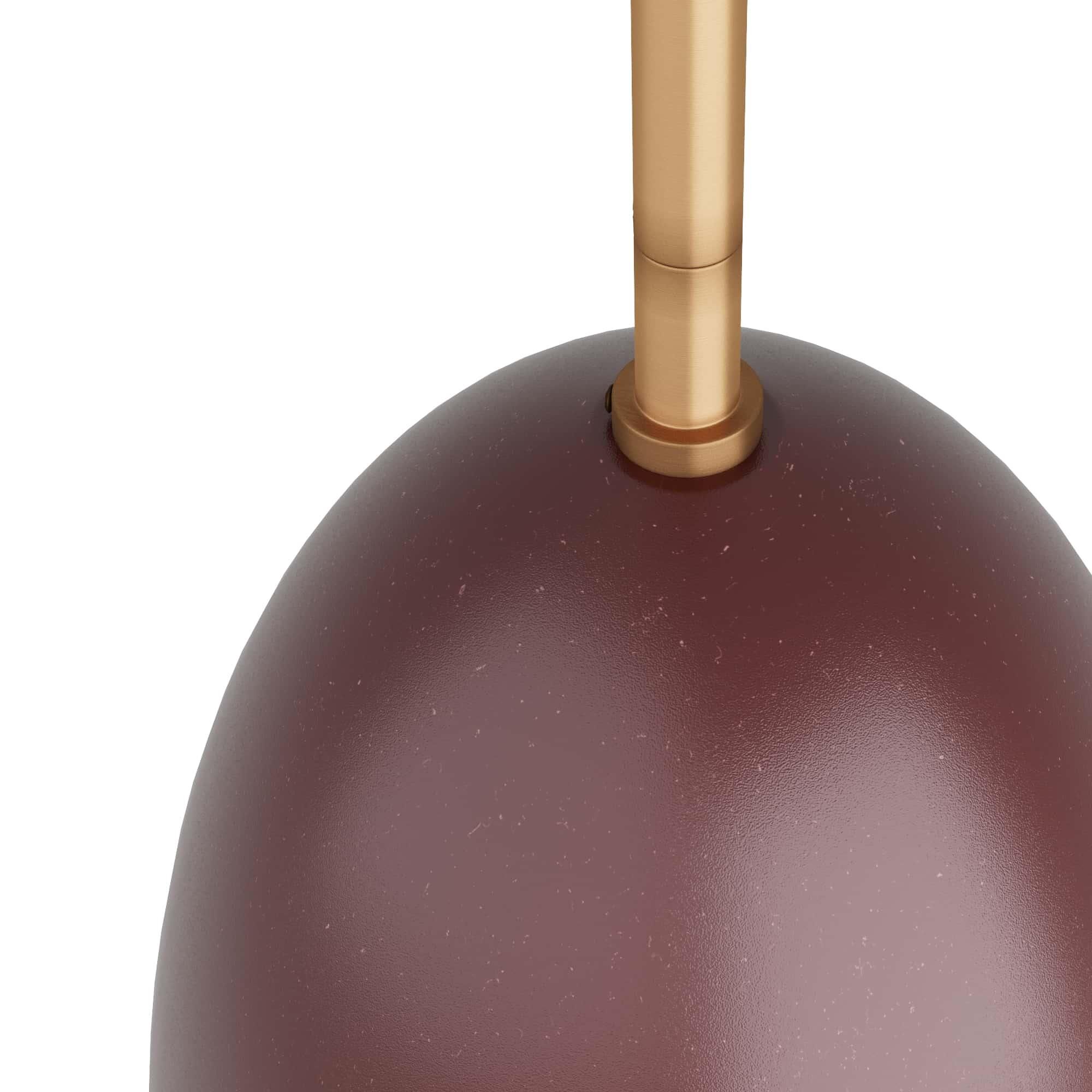 Shown in Oxblood finish