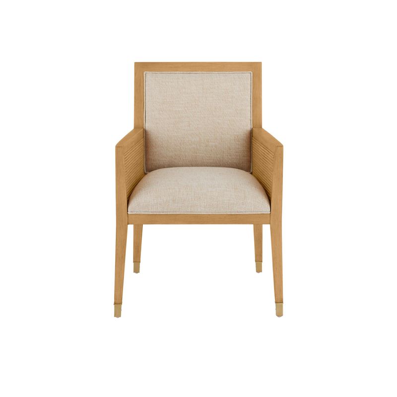 Santos 24 Inch Accent Chair by Currey and Company