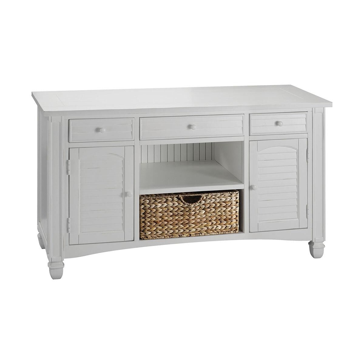 Shown in White finish