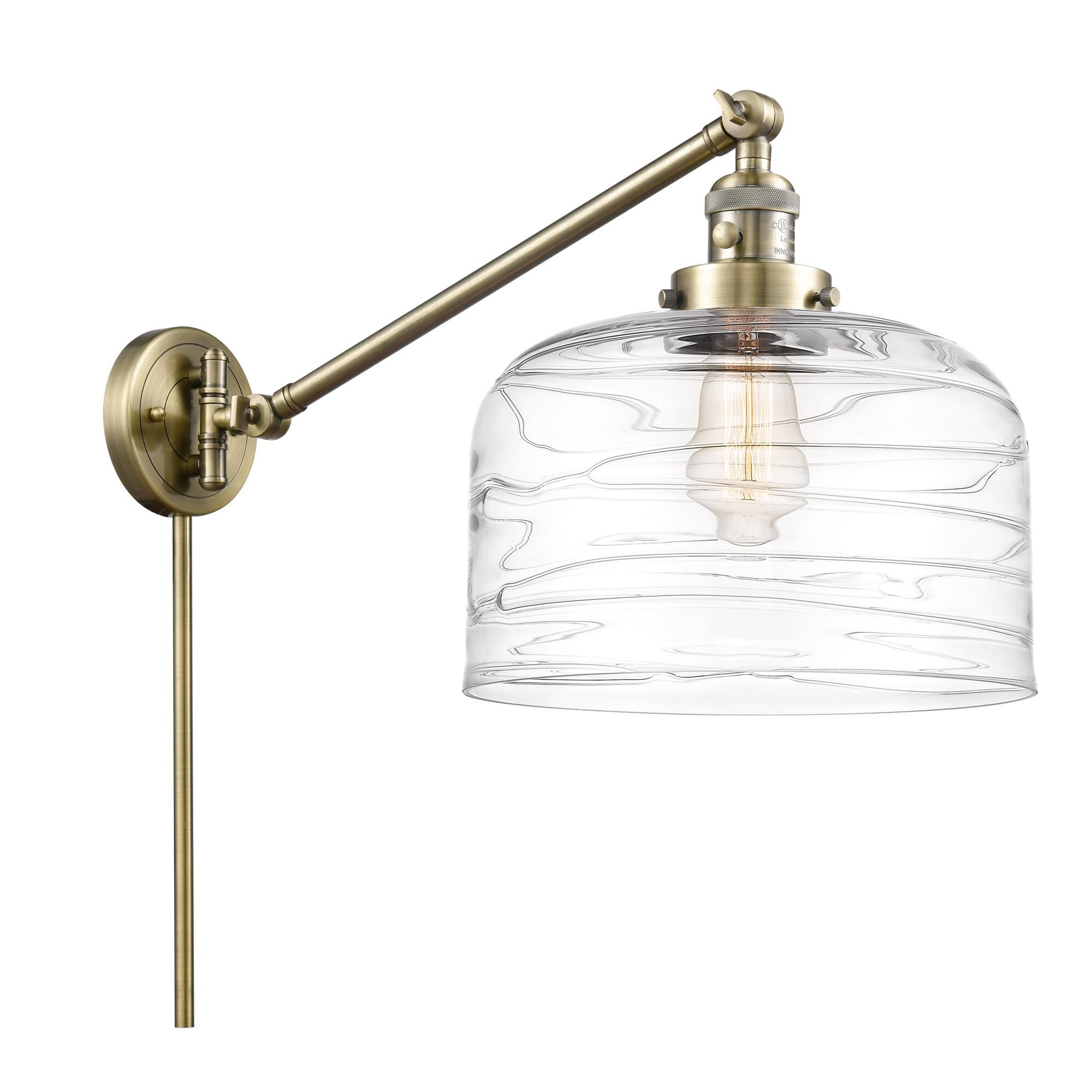 Bruno Marashlian Bell Wall Swing Lamp by Innovations Lighting