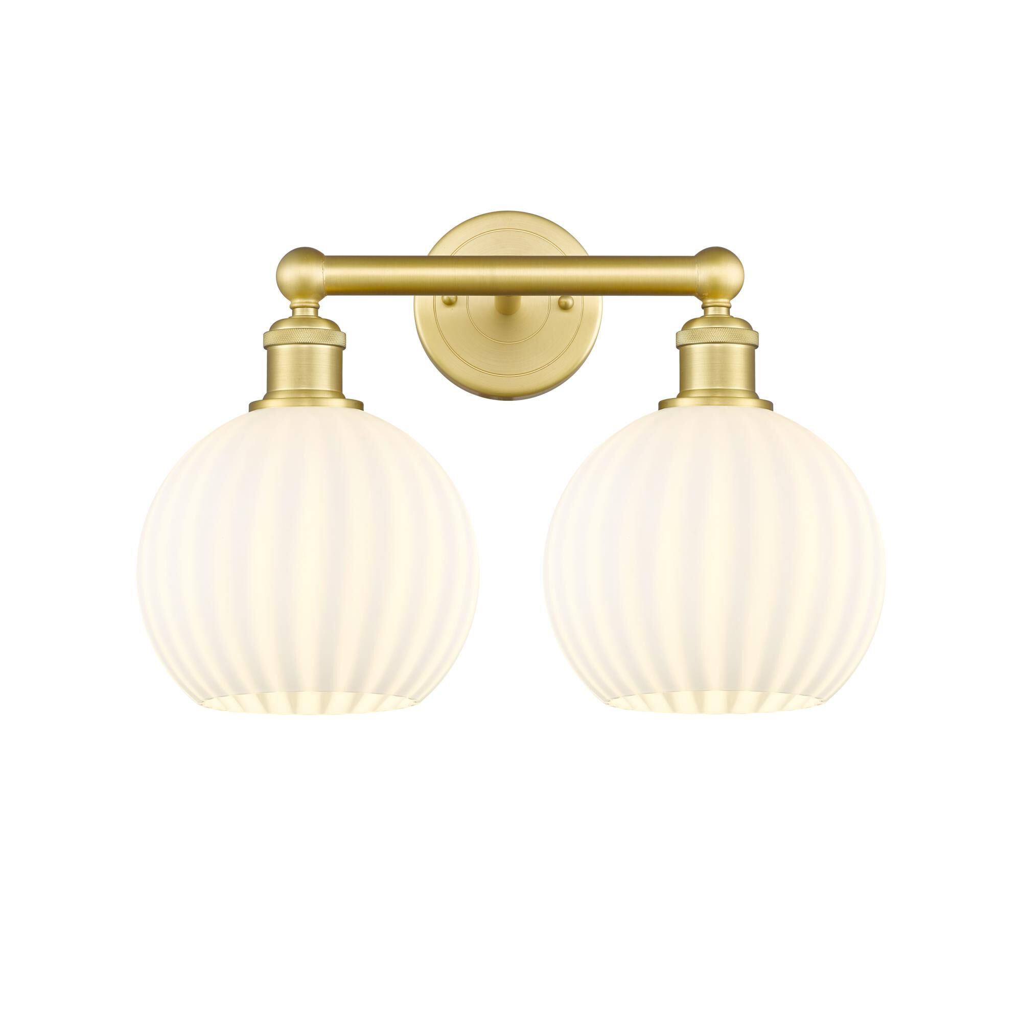 Bruno Marashlian White Venetian 17 Inch Bath Vanity Light by Innovations Lighting