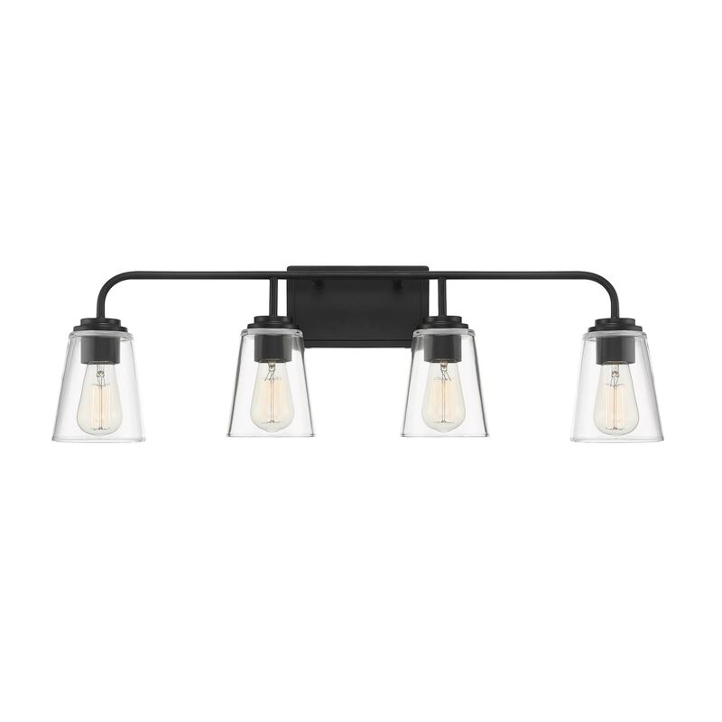 32 Inch 4 Light LED Bath Vanity Light by Meridian Lighting