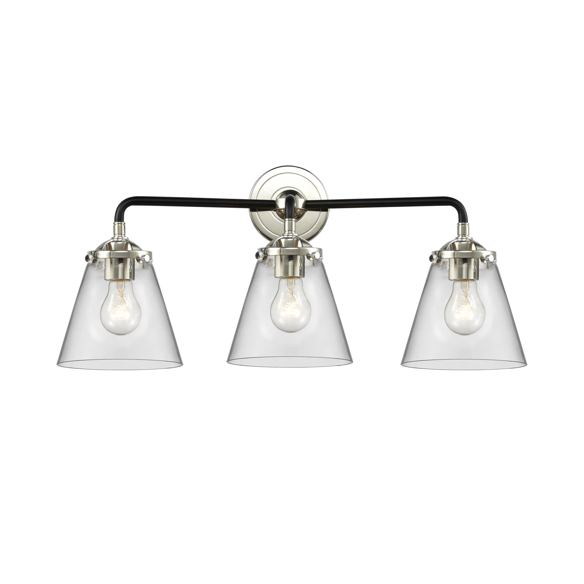 Bruno Marashlian Cone 24 Inch 3 Light Bath Vanity Light by Innovations Lighting