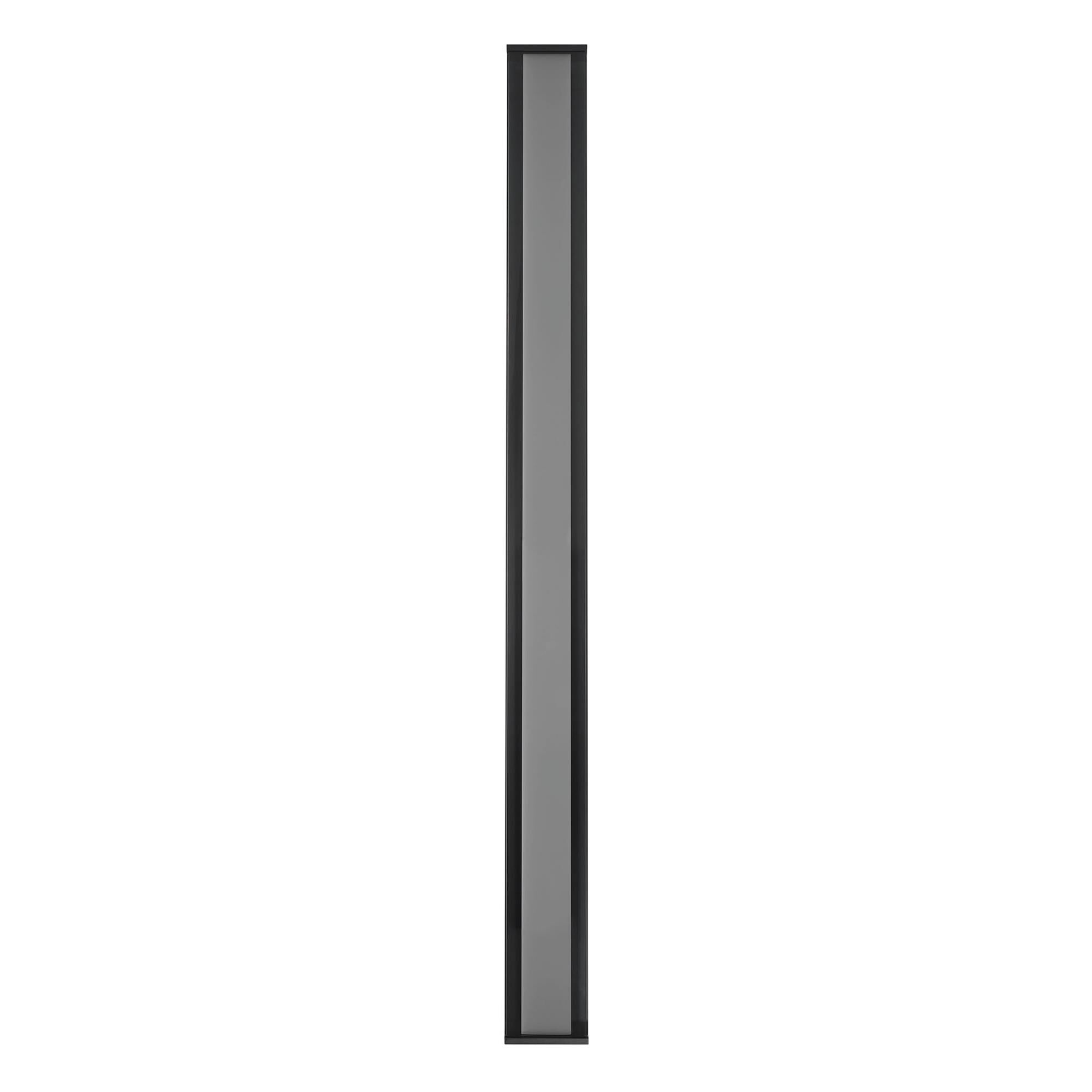 Shown in Matte Black finish and Smoked glass